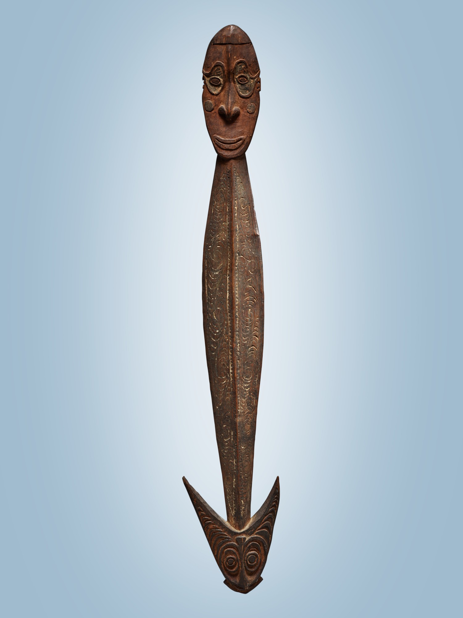 Unknown — Sawos Suspension Hook Figure, Middle Sepik River, East Sepik Province, Papua New Guinea