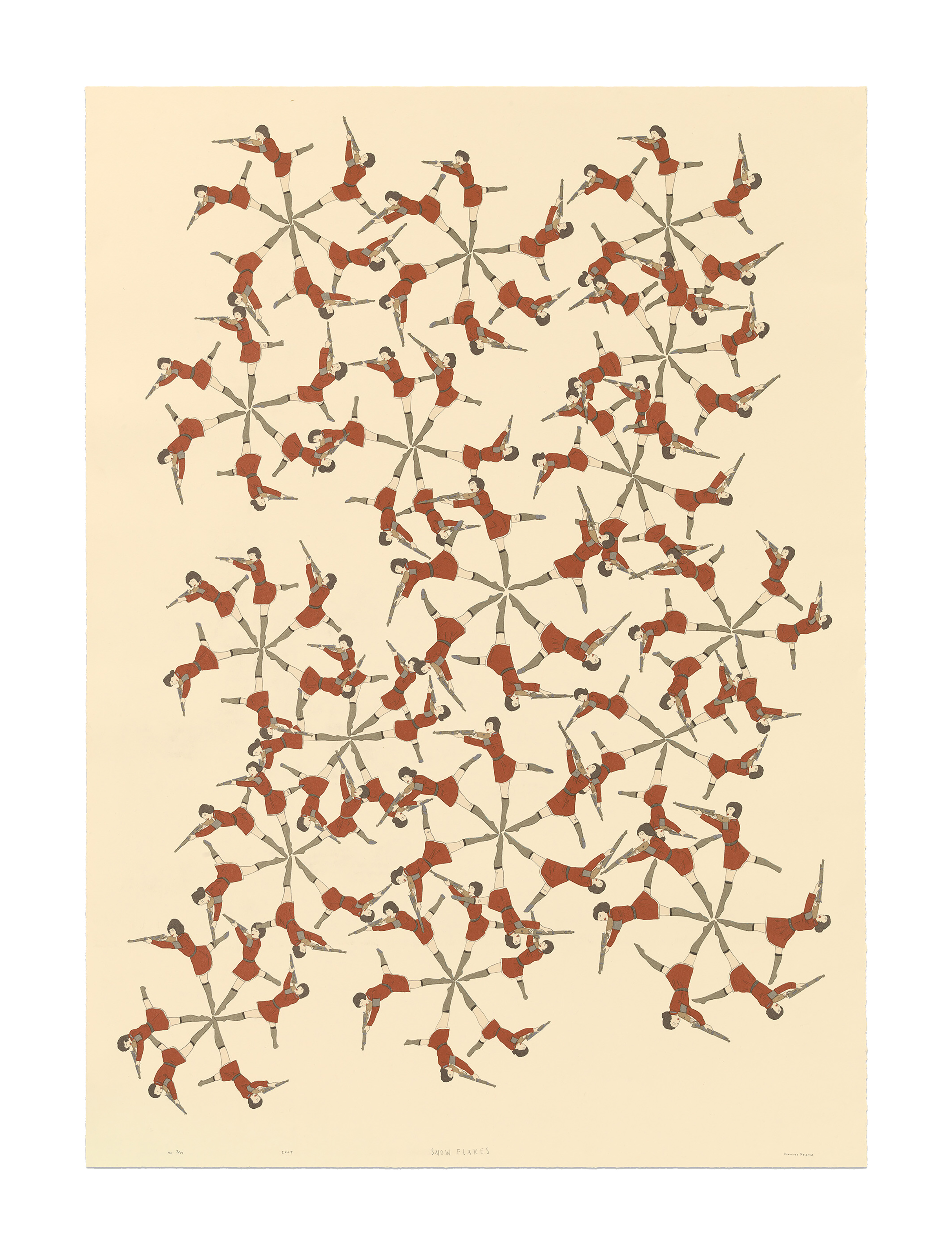 Marcel Dzama — Snowflake Defense