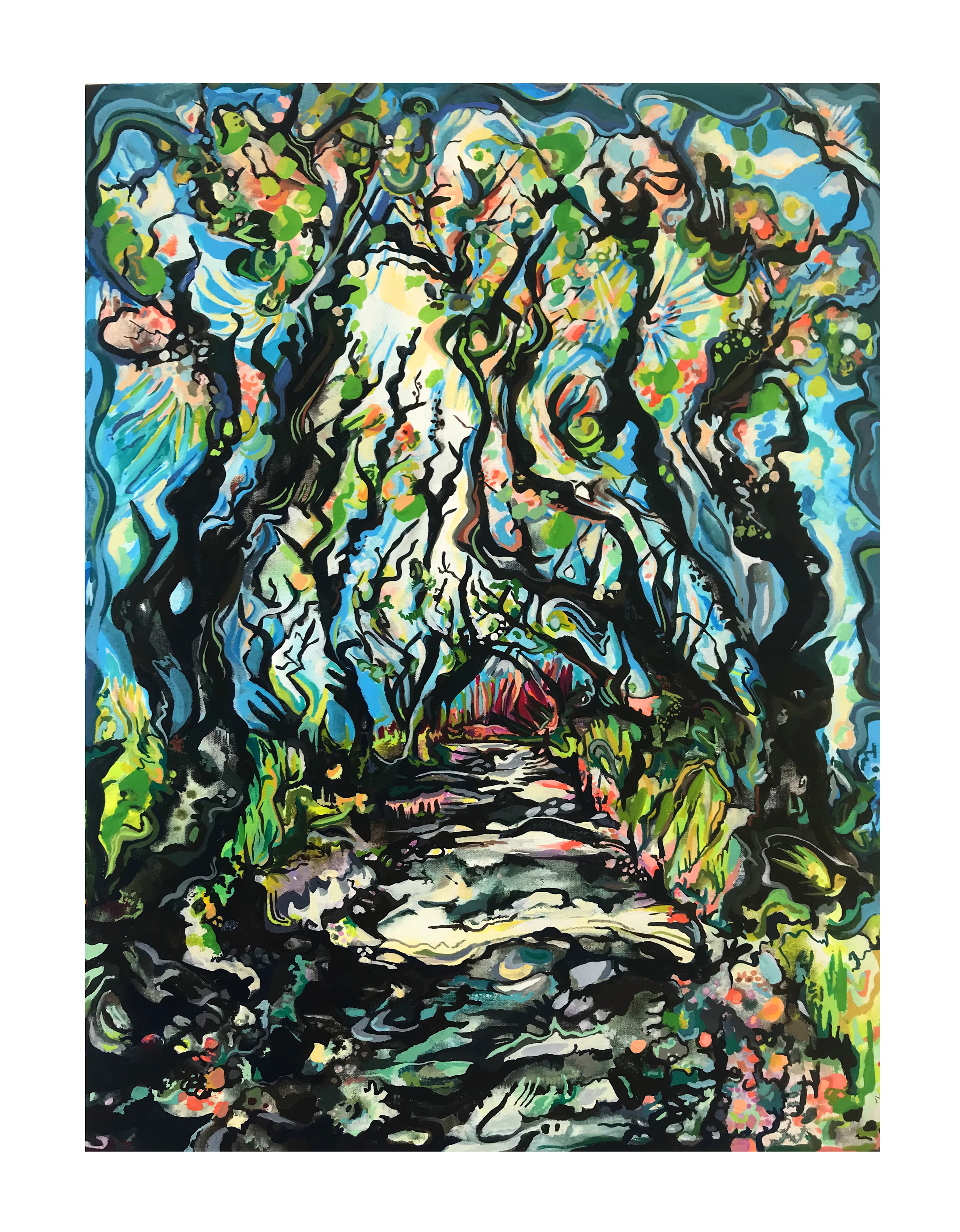 Maria Calandra — Spring in Green-Wood Cemetery 