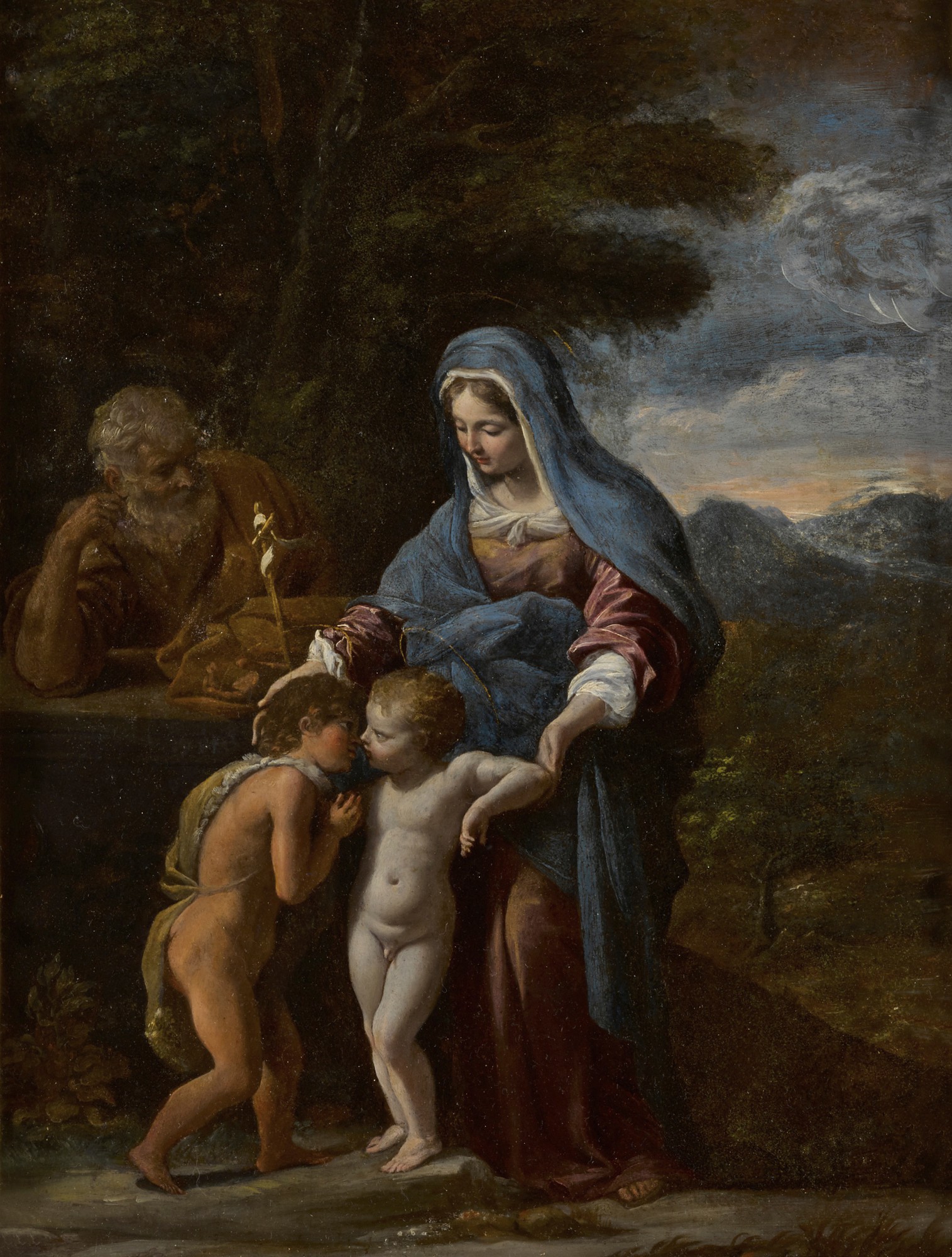The Holy Family with the Infant Saint John the Baptist