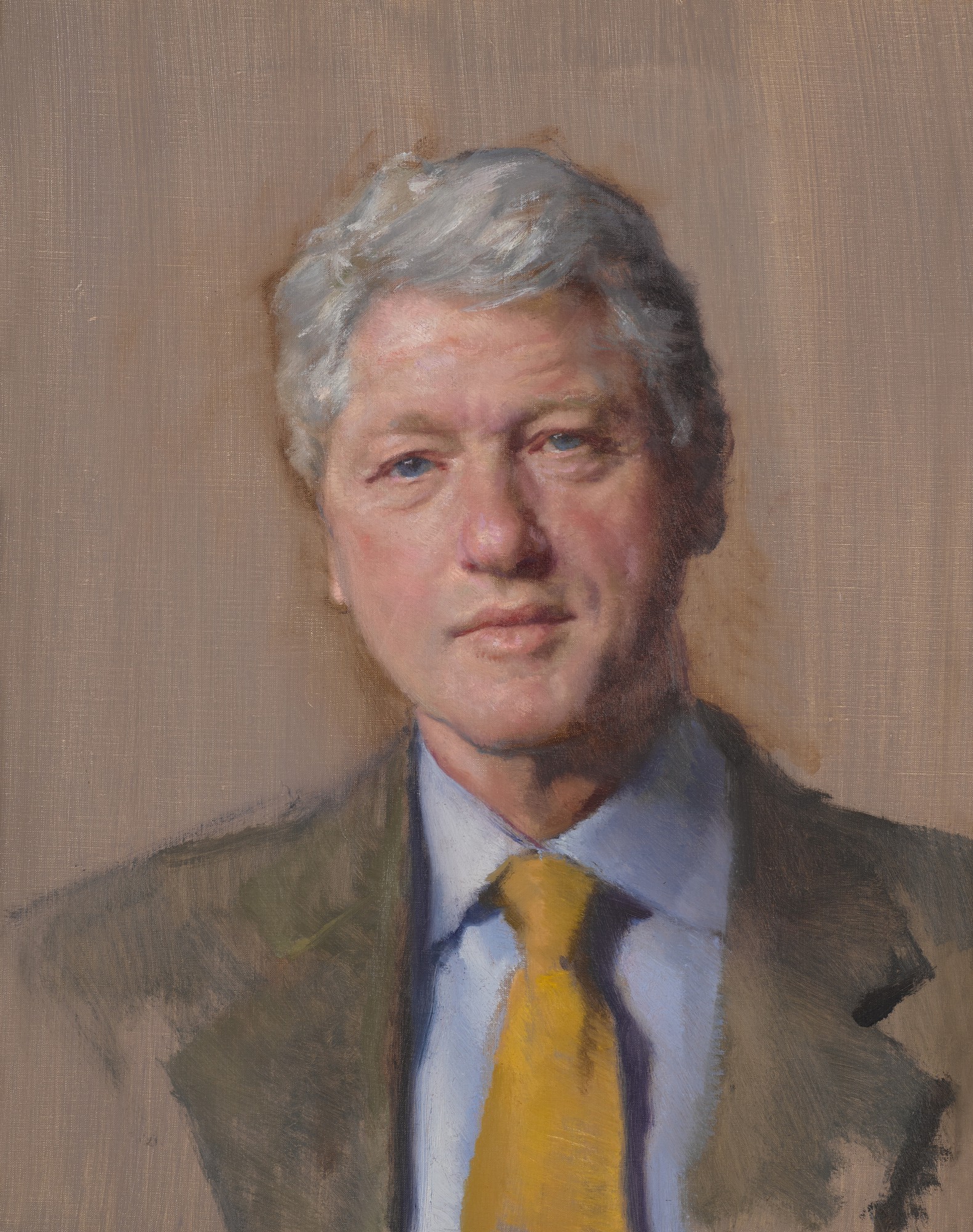 Nelson Shanks — William Jefferson Clinton (A Sketch)