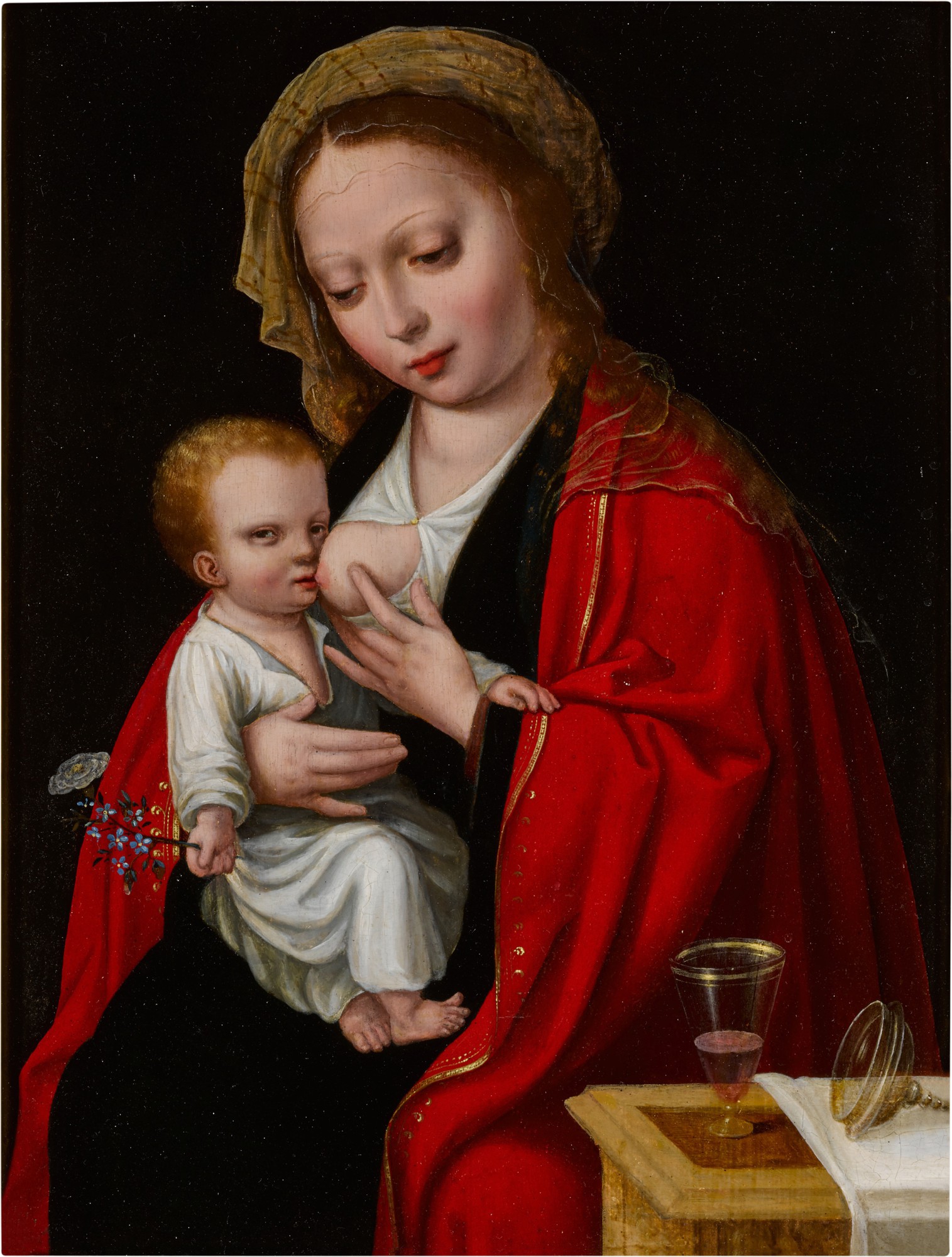 Attributed to Ambrosius Benson — Virgin and Child