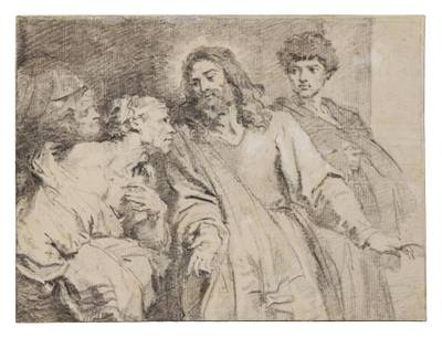 The Healing of the Paralytic, after Sir Anthony Van Dyck