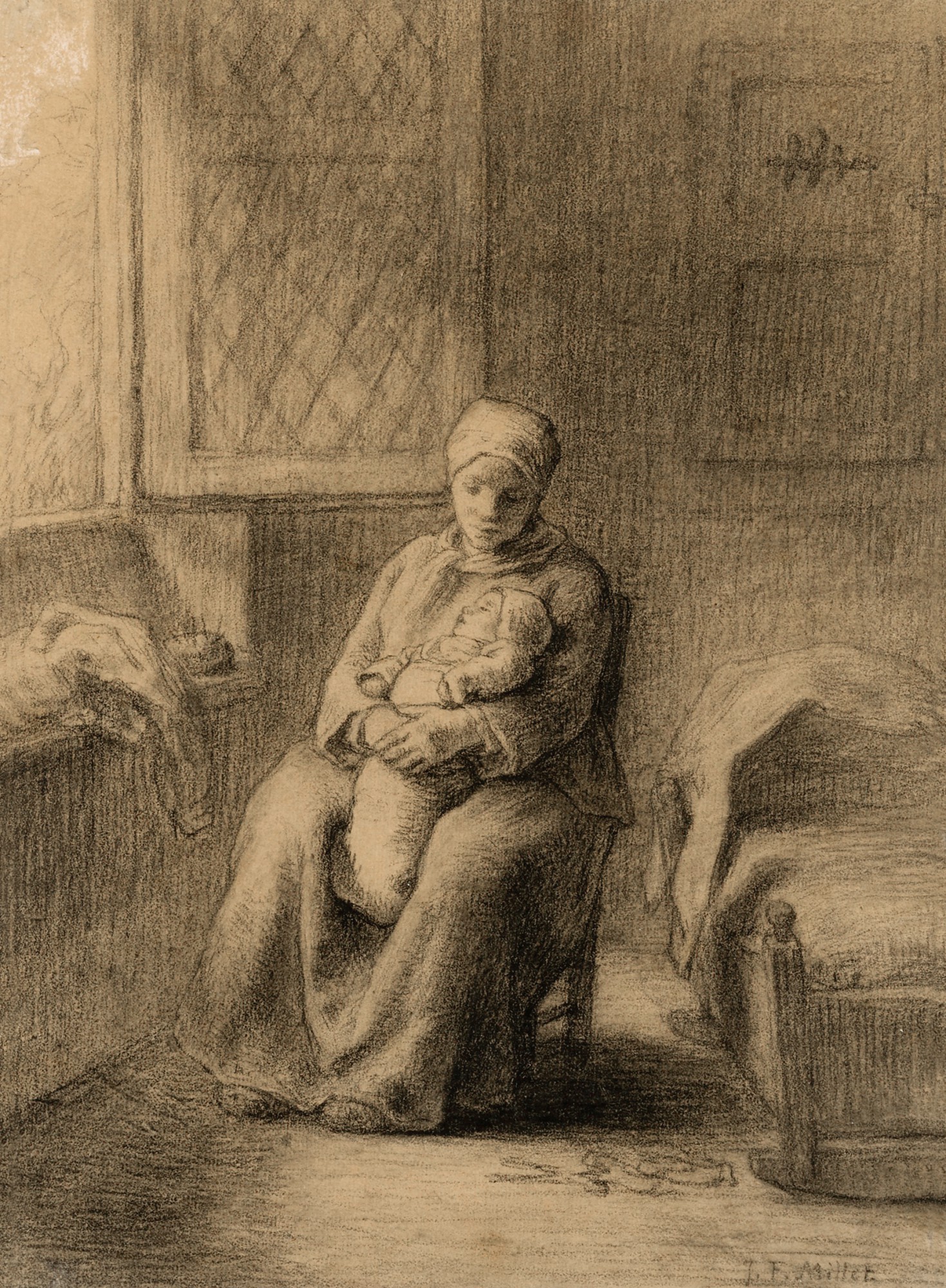 Jean-François Millet — Maternité 