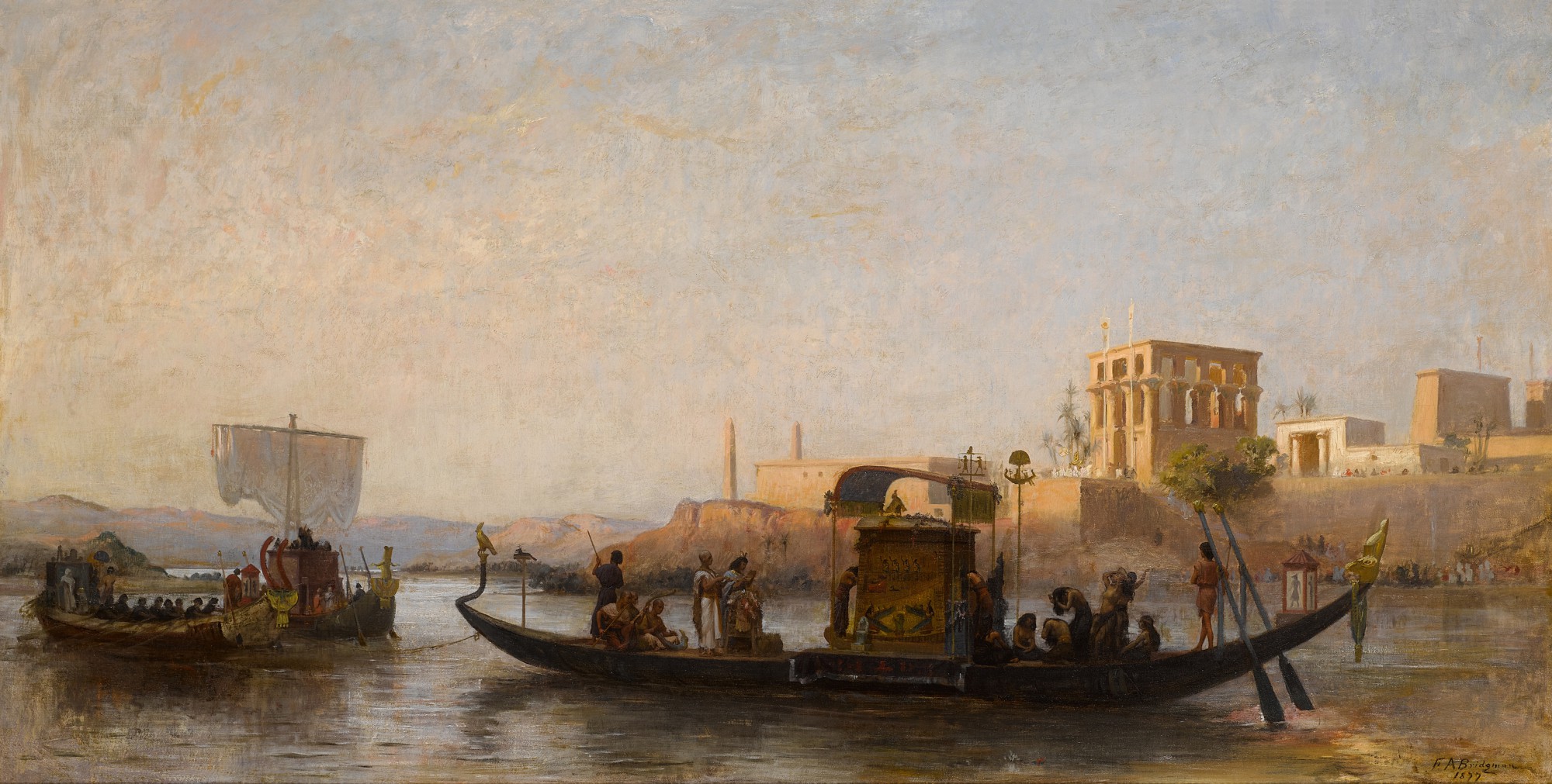 American — Funeral of a Mummy on the Nile (a variant)