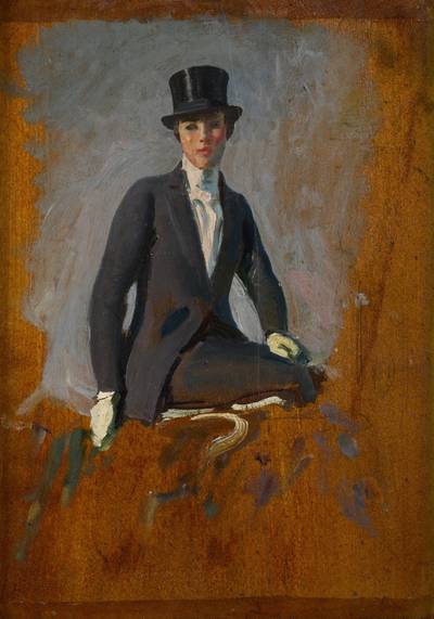 A Sketch of Miss Brady