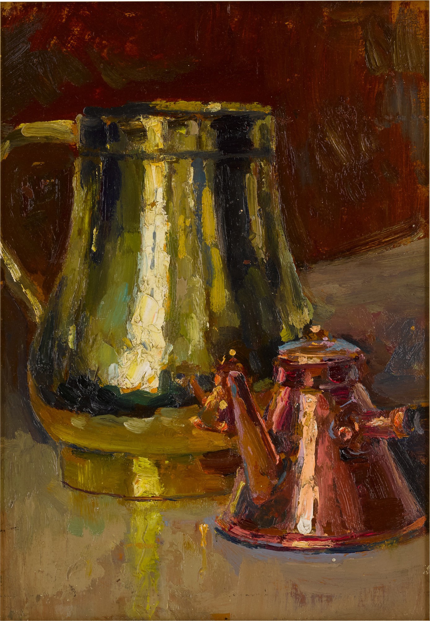 Edouard-Léon Cortès — Cuivres, effet de lumière