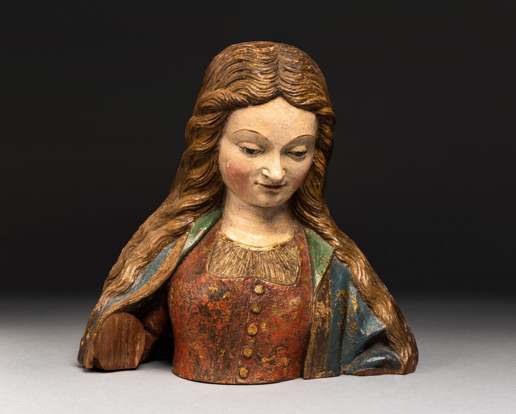 German, 16th Century — Bust of the Virgin