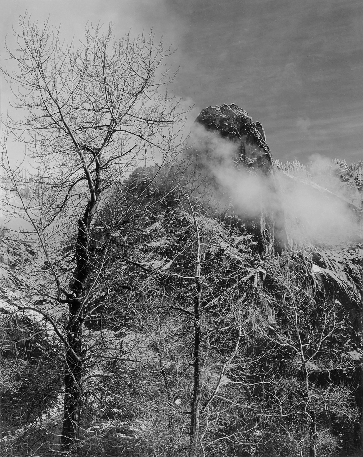Ansel Adams — 'Sentinel Rock, Y.V.'