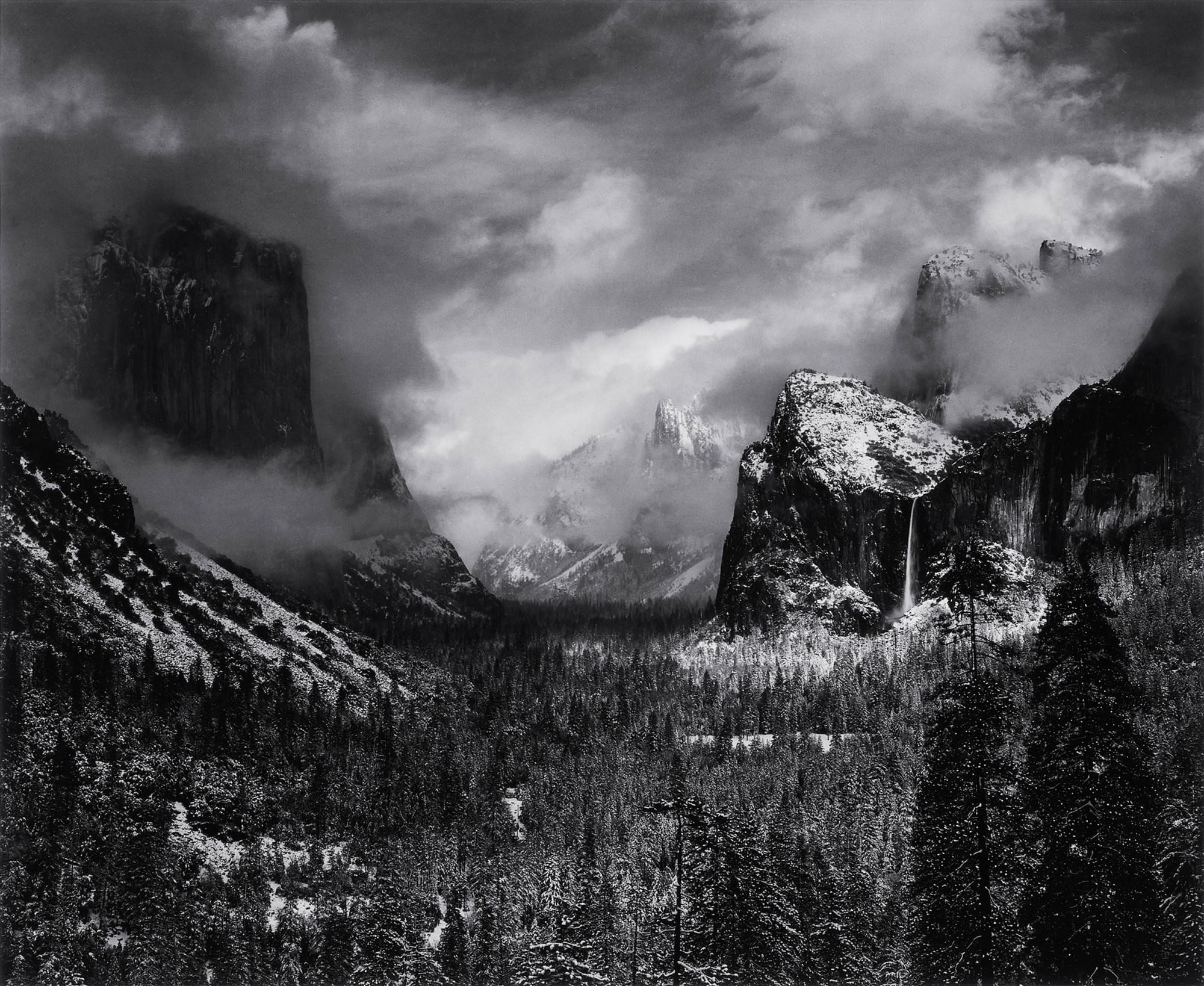 Ansel Adams — 'Clearing Winter Storm, Yosemite National Park'