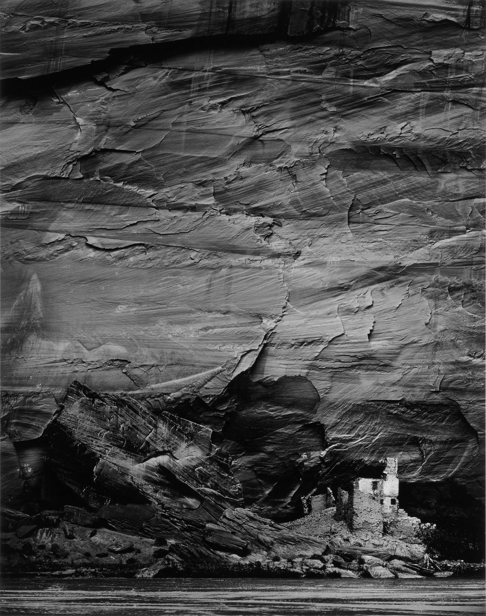 Ansel Adams — Antelope House Ruin, Canyon De Chelly National Monument, Arizona