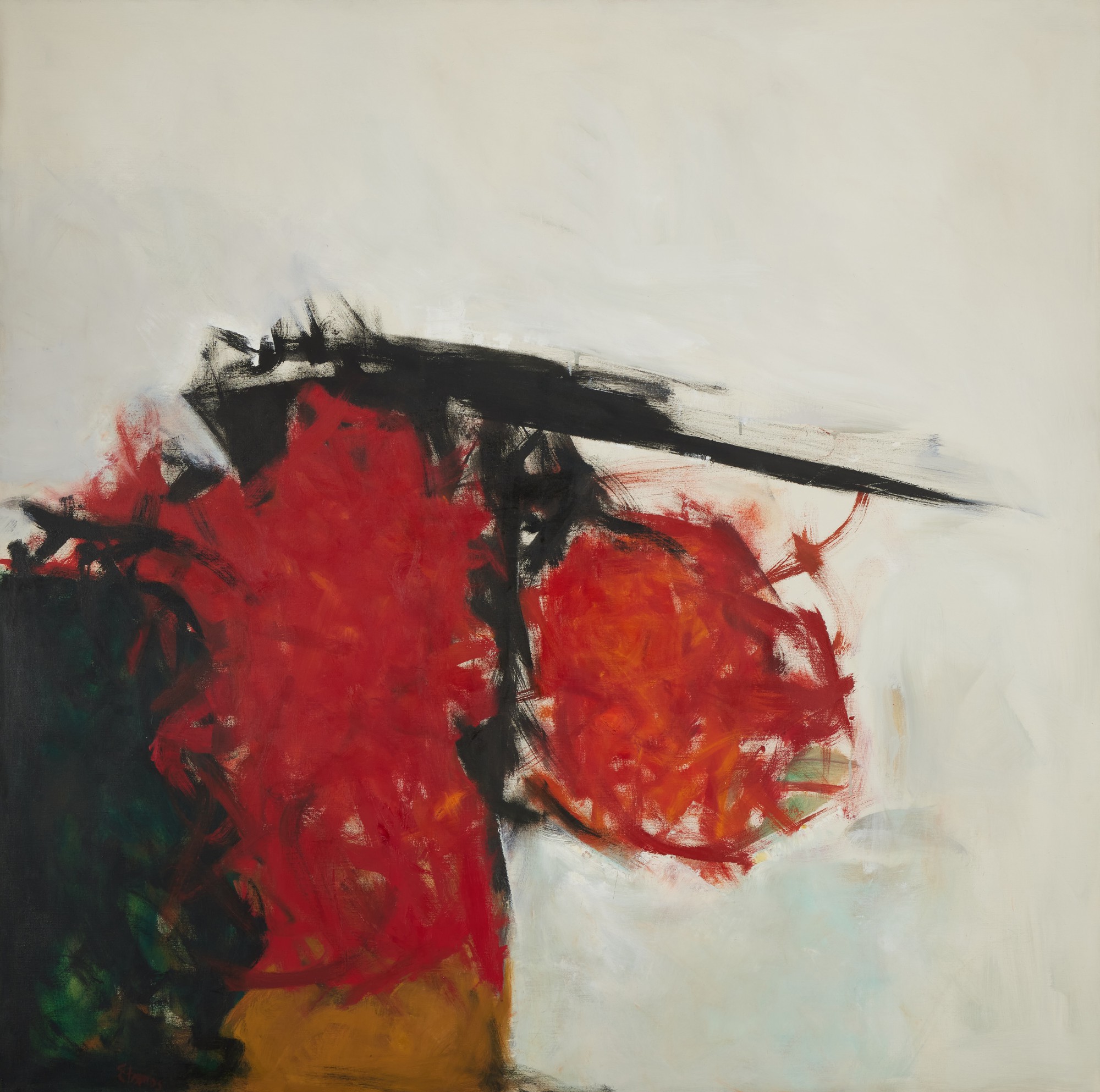 Theodoros Stamos — High Snow Low Sun No. 3