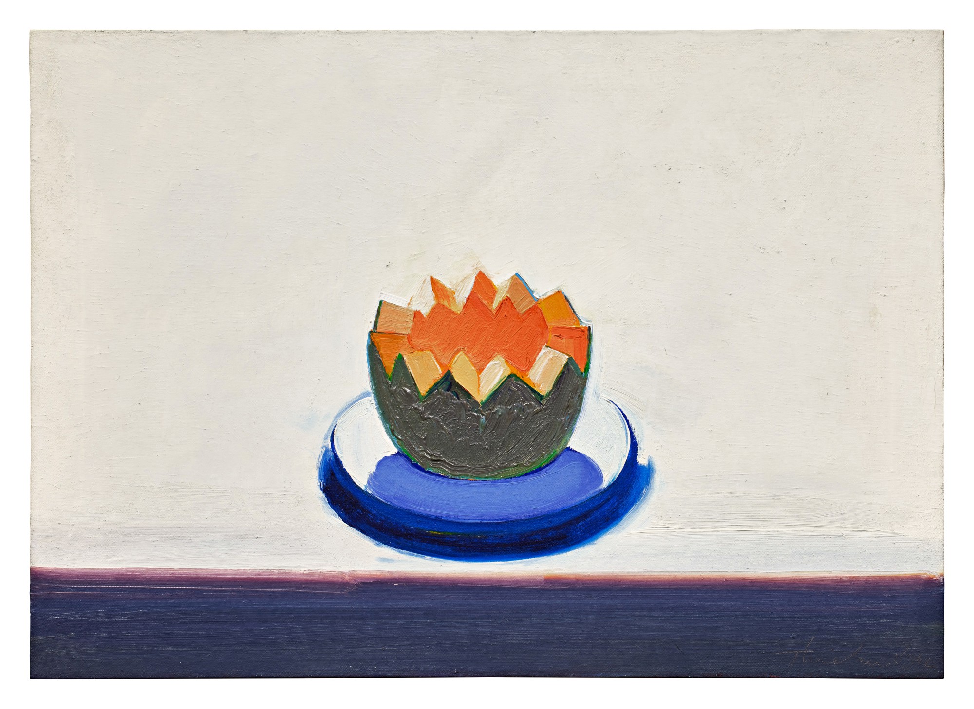 Wayne Thiebaud — Cantaloupe