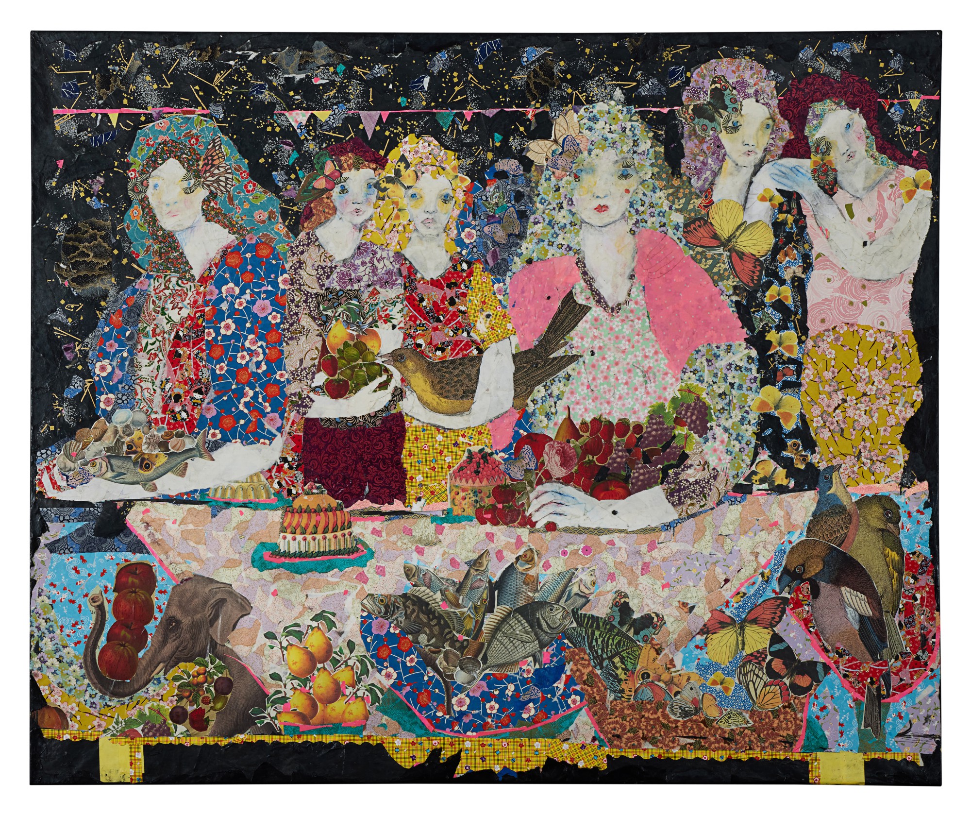 María Berrío — La Cena