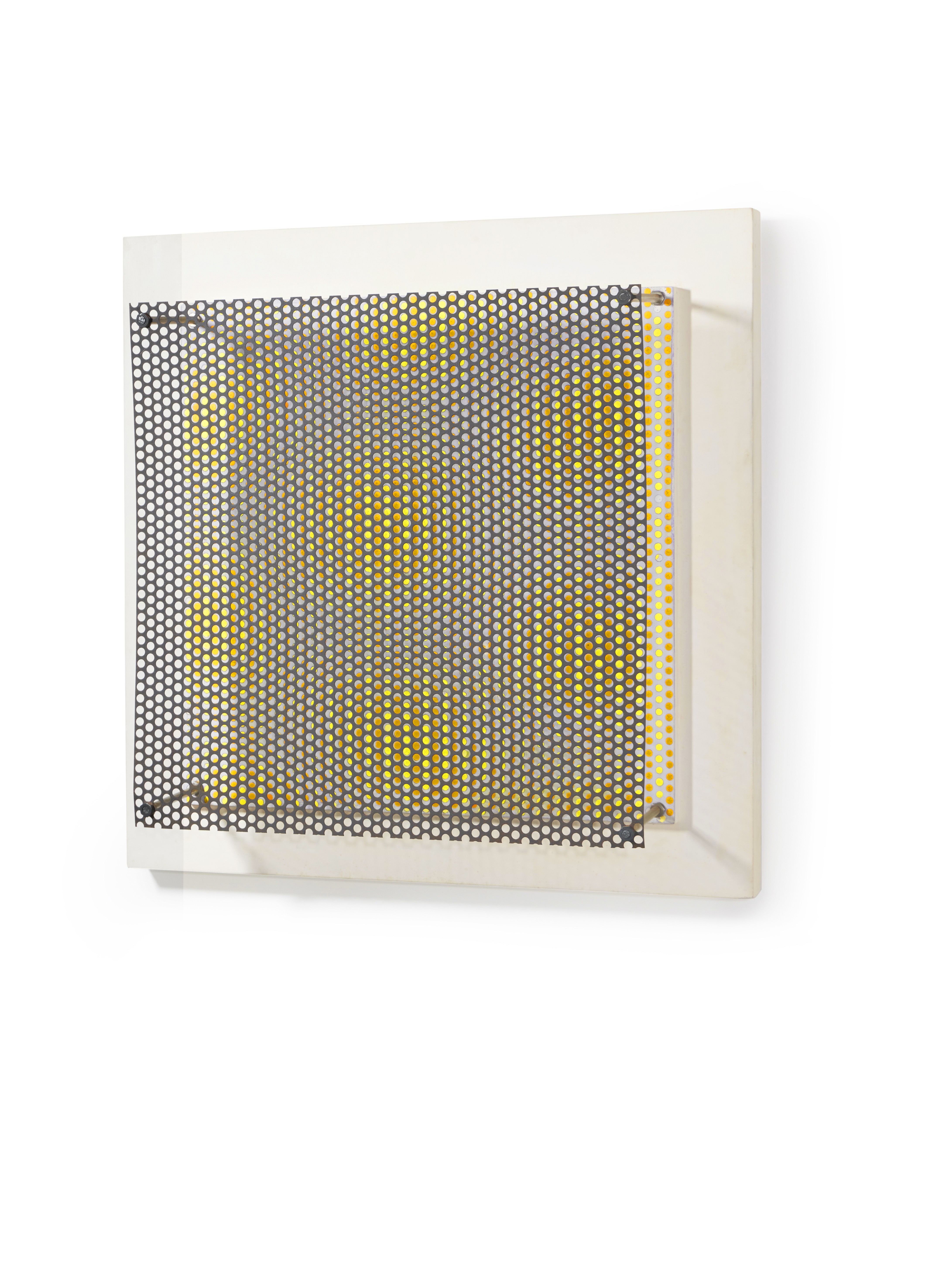 Antonio Asis — Grilla violeta y amarilla