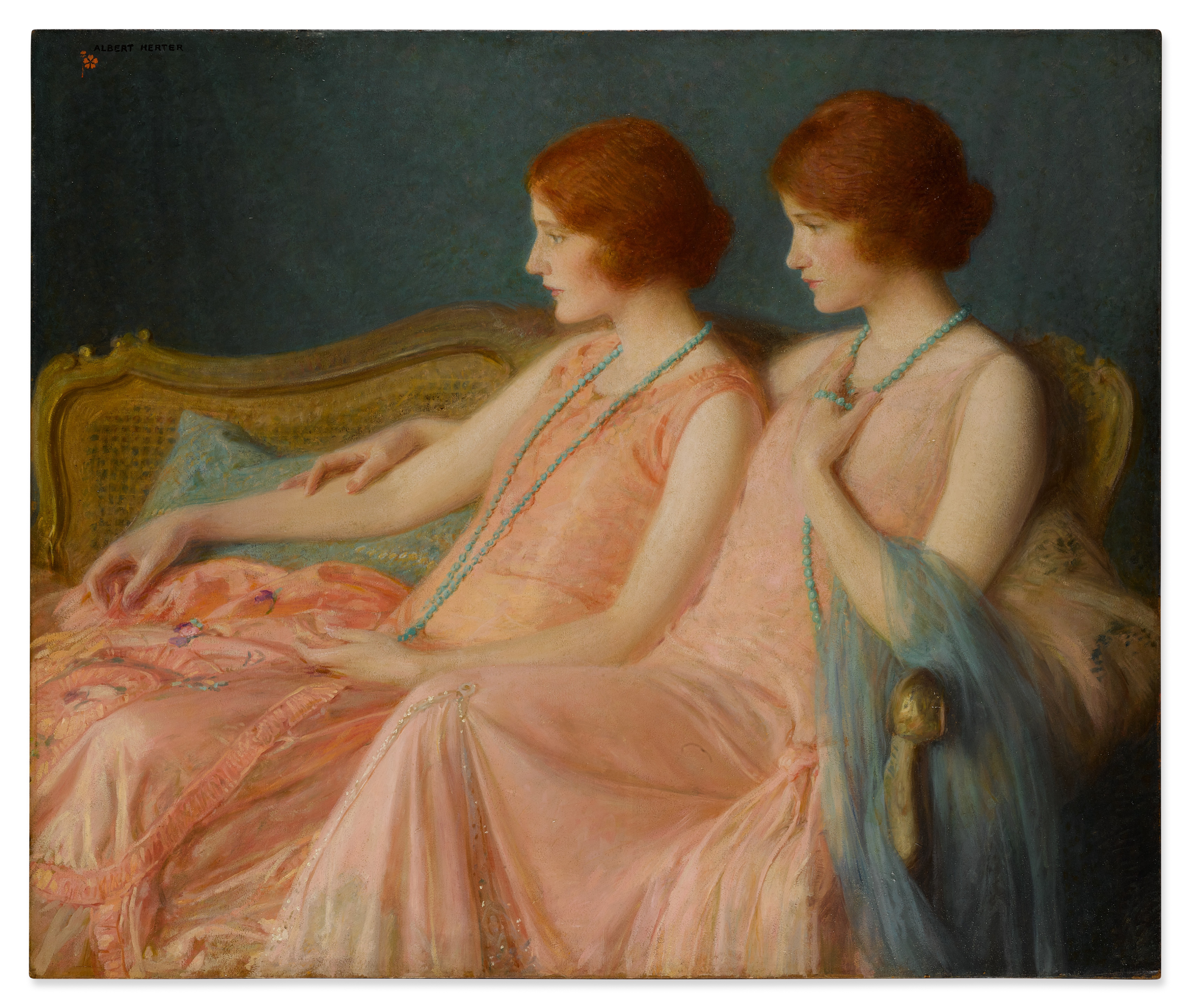 Albert Herter — The Bouvier Twins