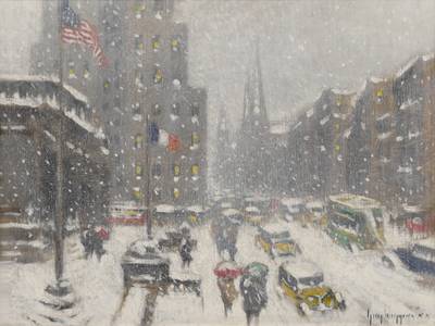  At the Library, New York