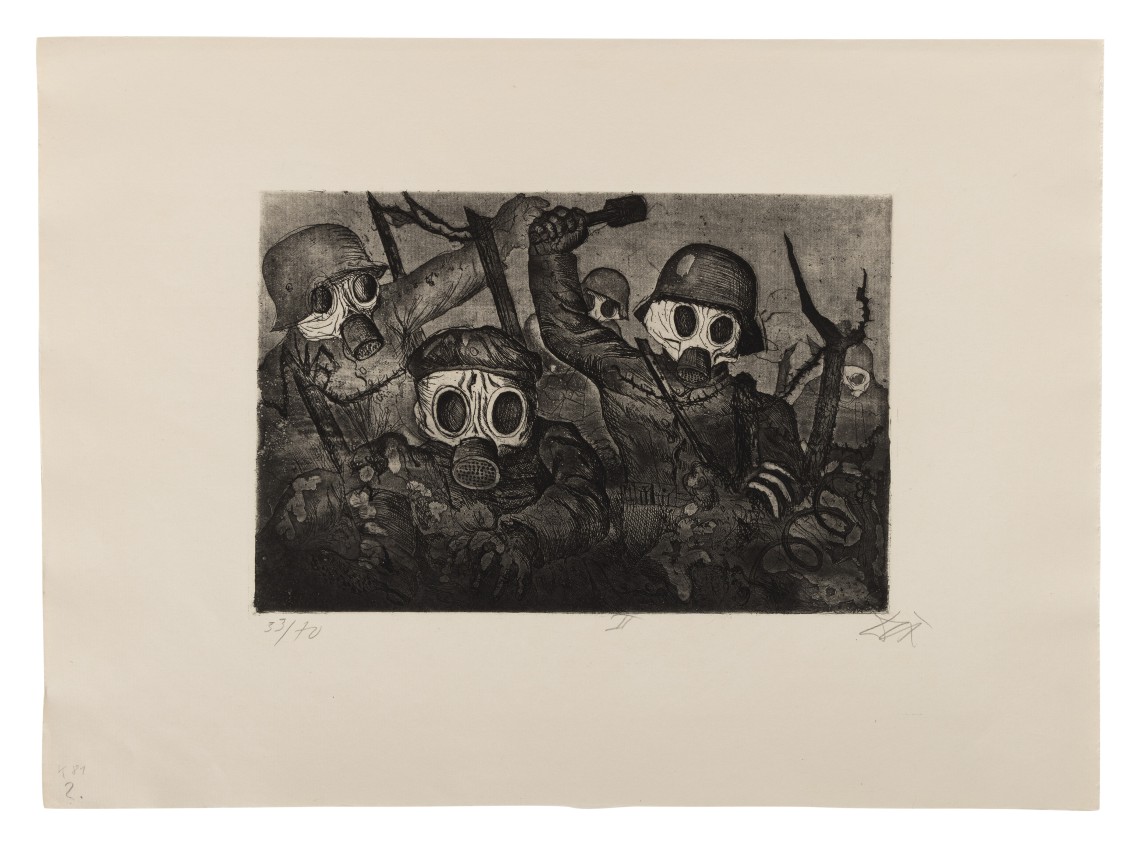 Otto Dix — Der Krieg (Karsch 70-119)