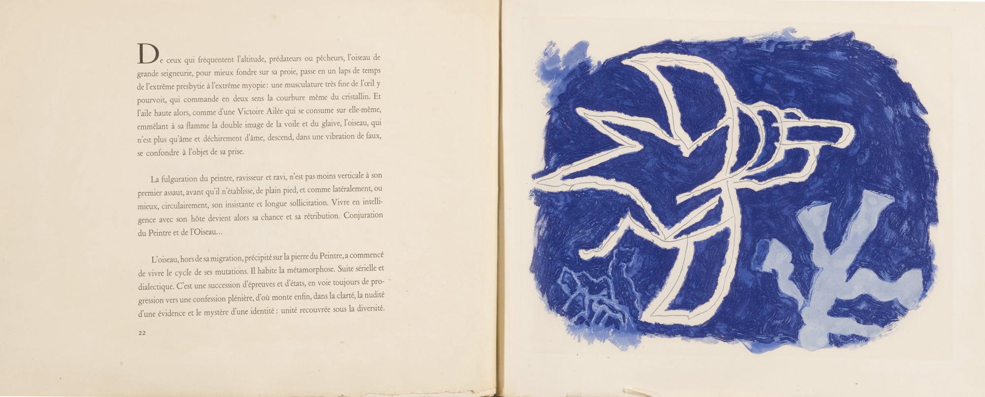 Georges Braque — L’Ordre des oiseaux (Vallier 182)