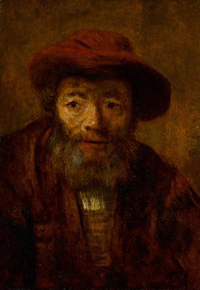 Study of an old man, for Susanna and the Elders