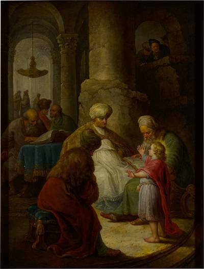 Young Christ among the doctors in the temple