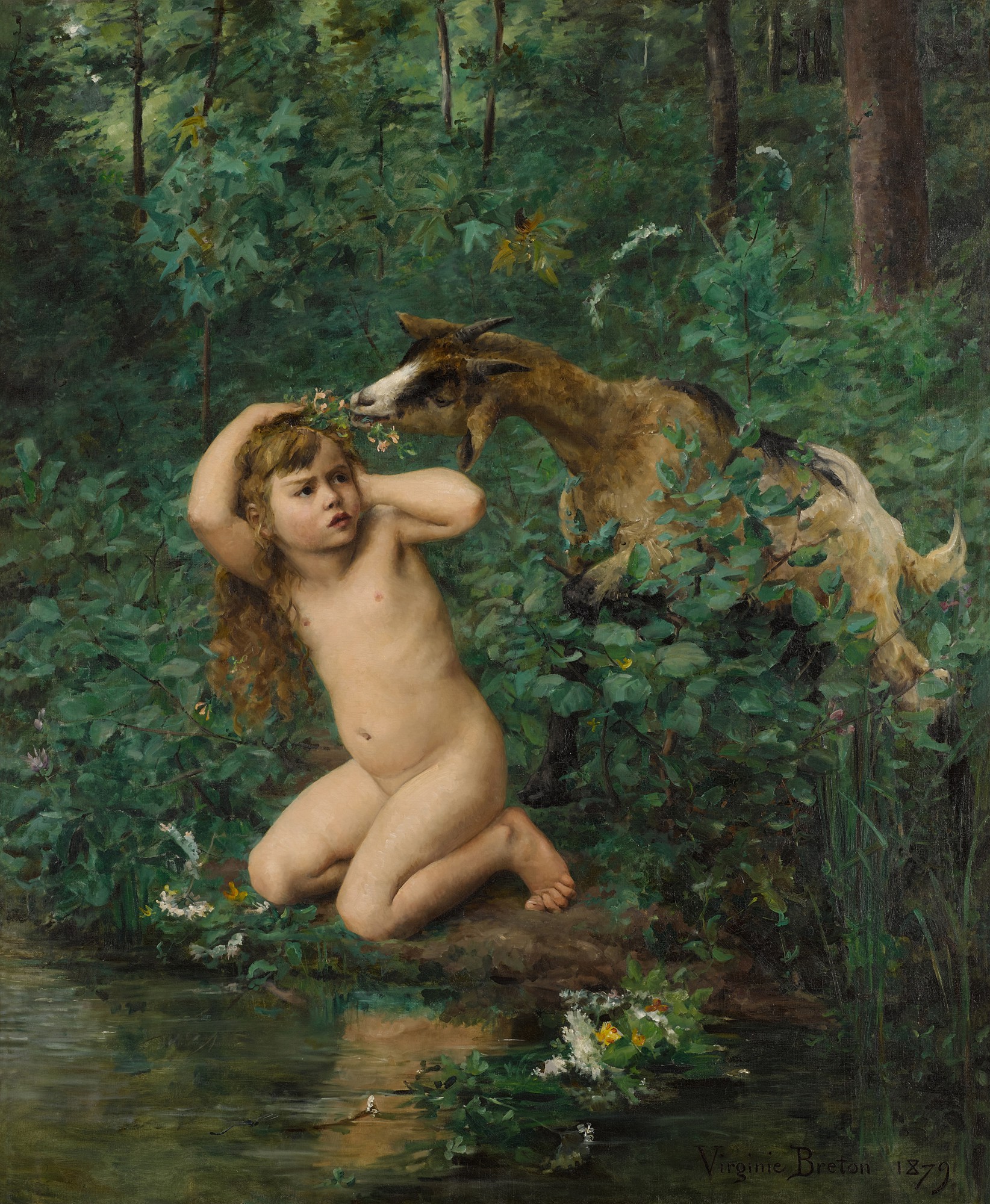 Virginie Elodie Demont-Breton — A Surprise