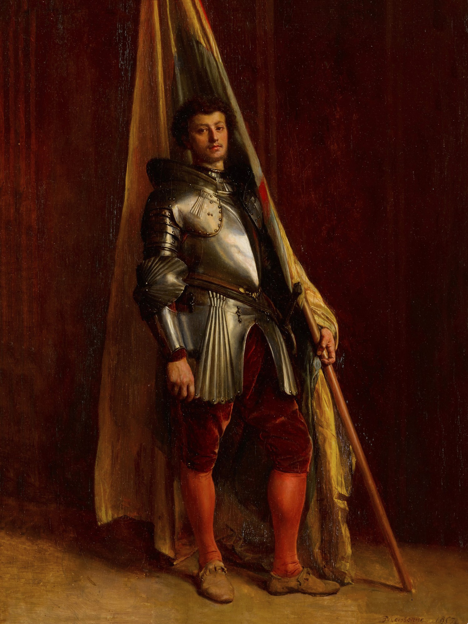 Jean Louis Ernest Meissonier — Le Porte-Étendard