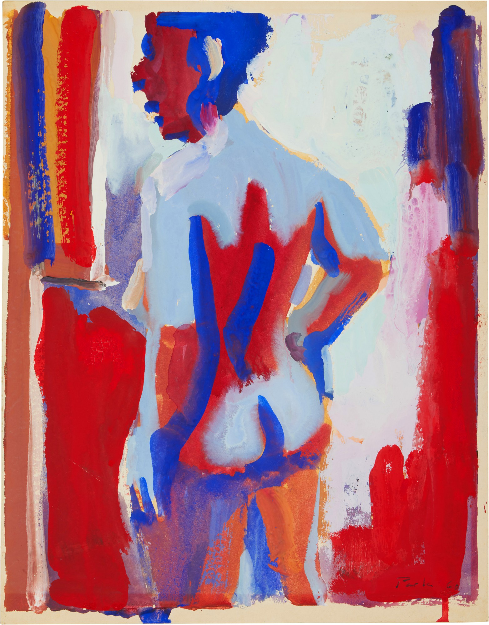 David Park — Red Figure