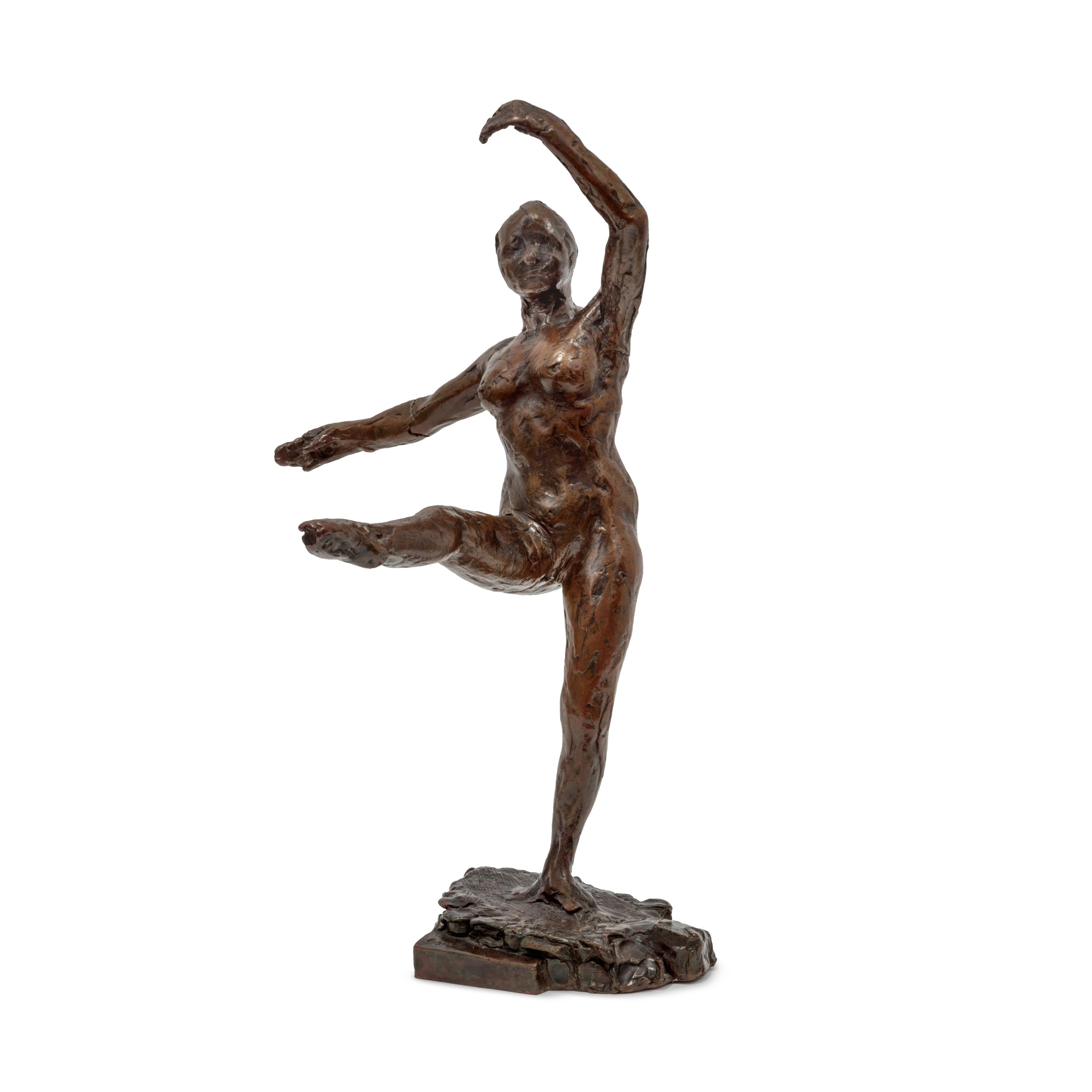 Edgar Degas — Position de quatrième devant sur la jambe gauche