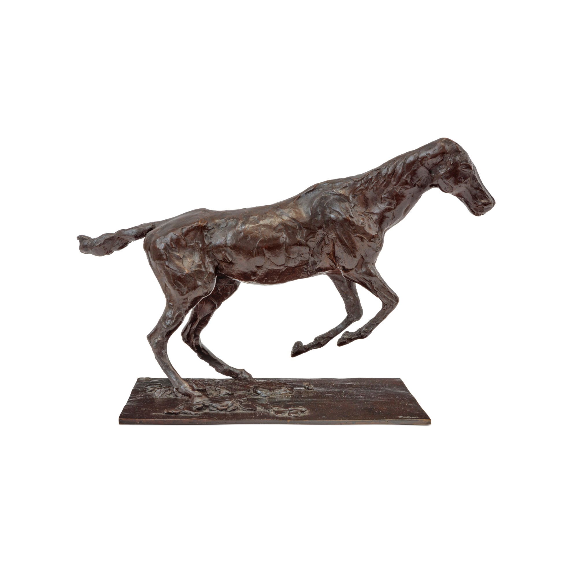 Cheval s’enlevant sur l’obstacle