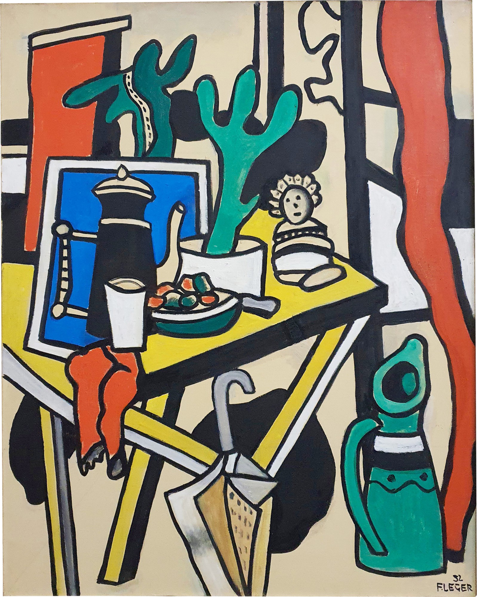 Fernand Léger — Nature morte au parapluie