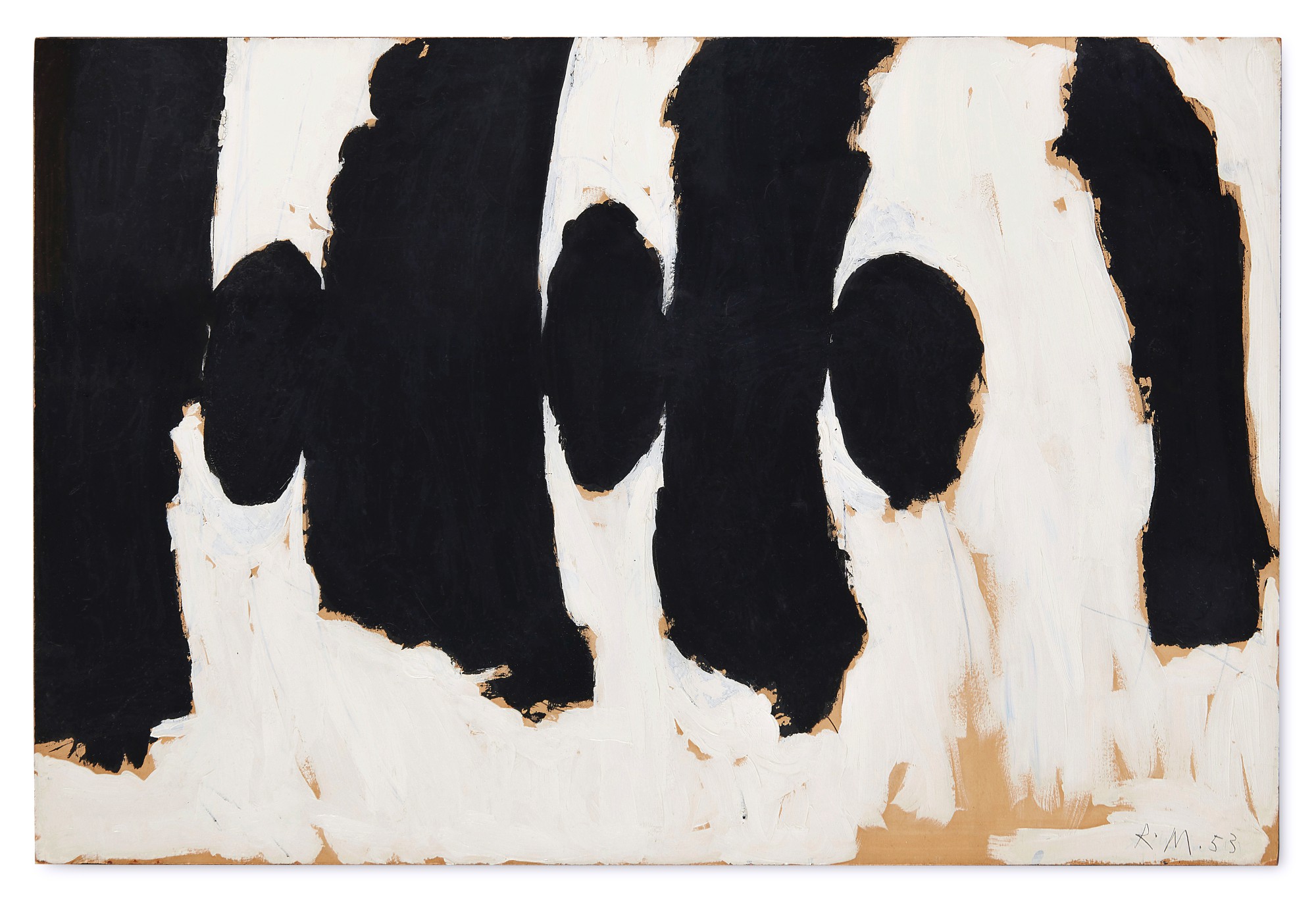 Robert Motherwell — Spanish Elegy XIV (Palamos)