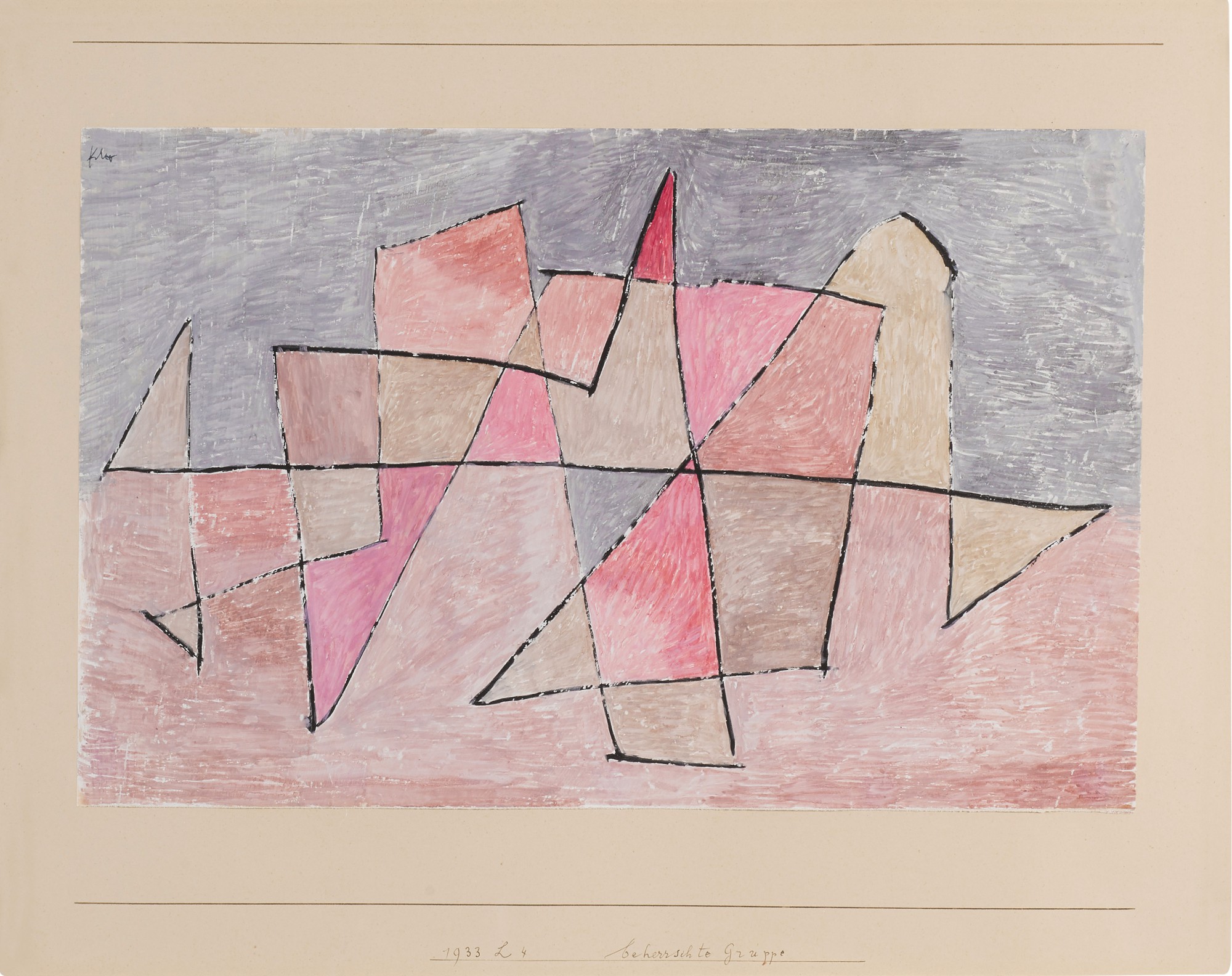 Paul Klee — Beherrschte Gruppe