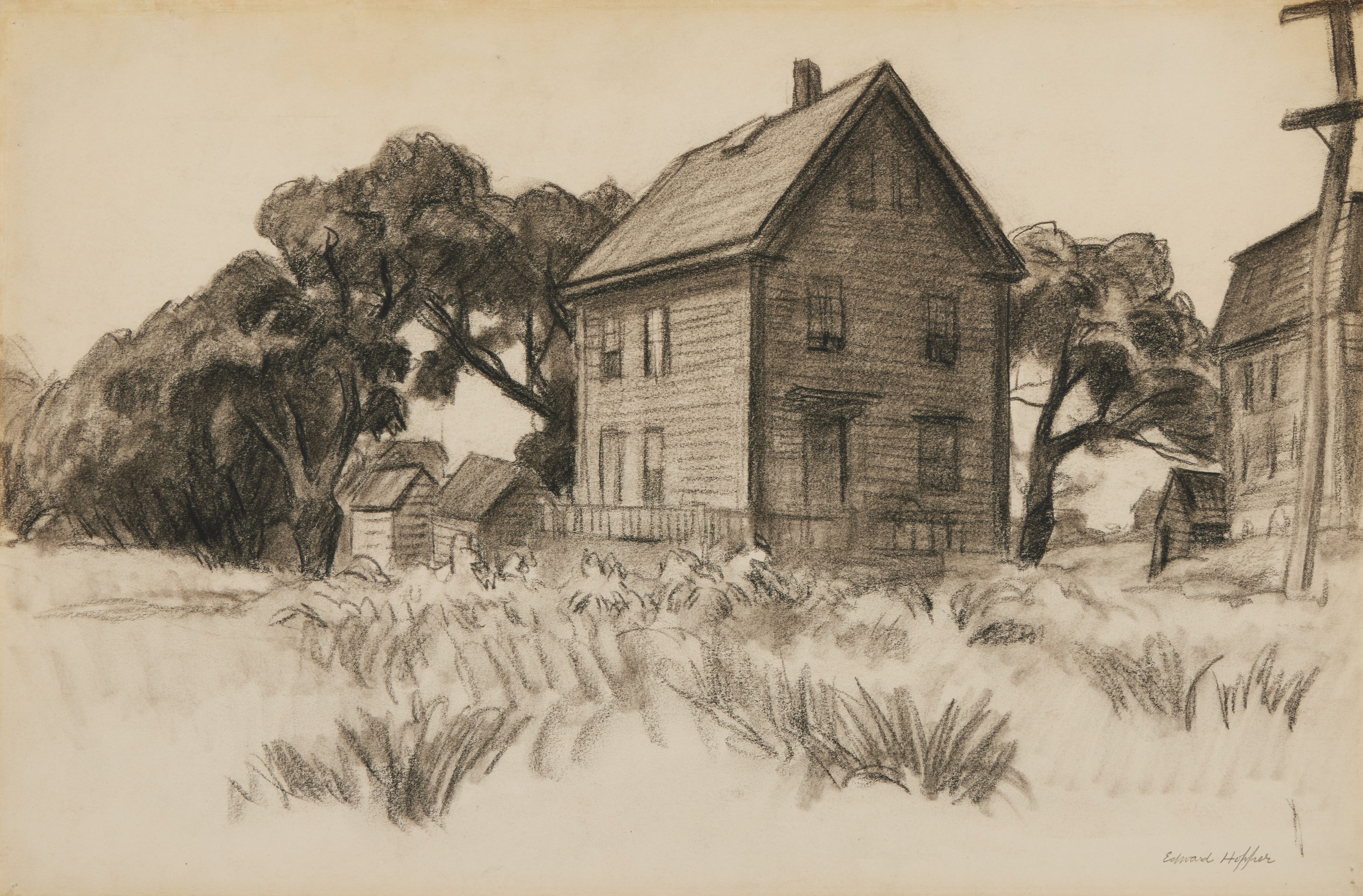 Edward Hopper — House and Field