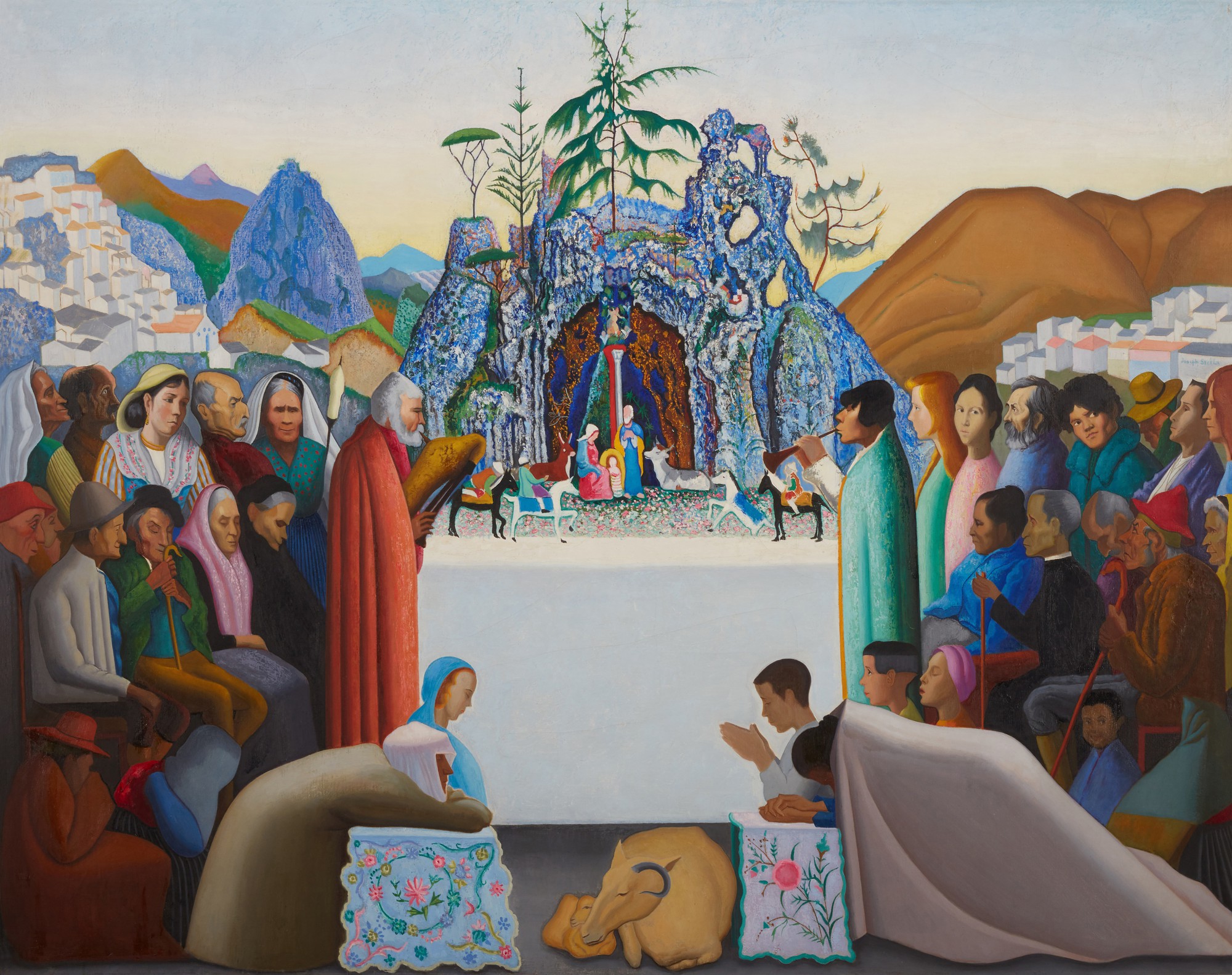 Joseph Stella — The Creche (The Holy Manger)