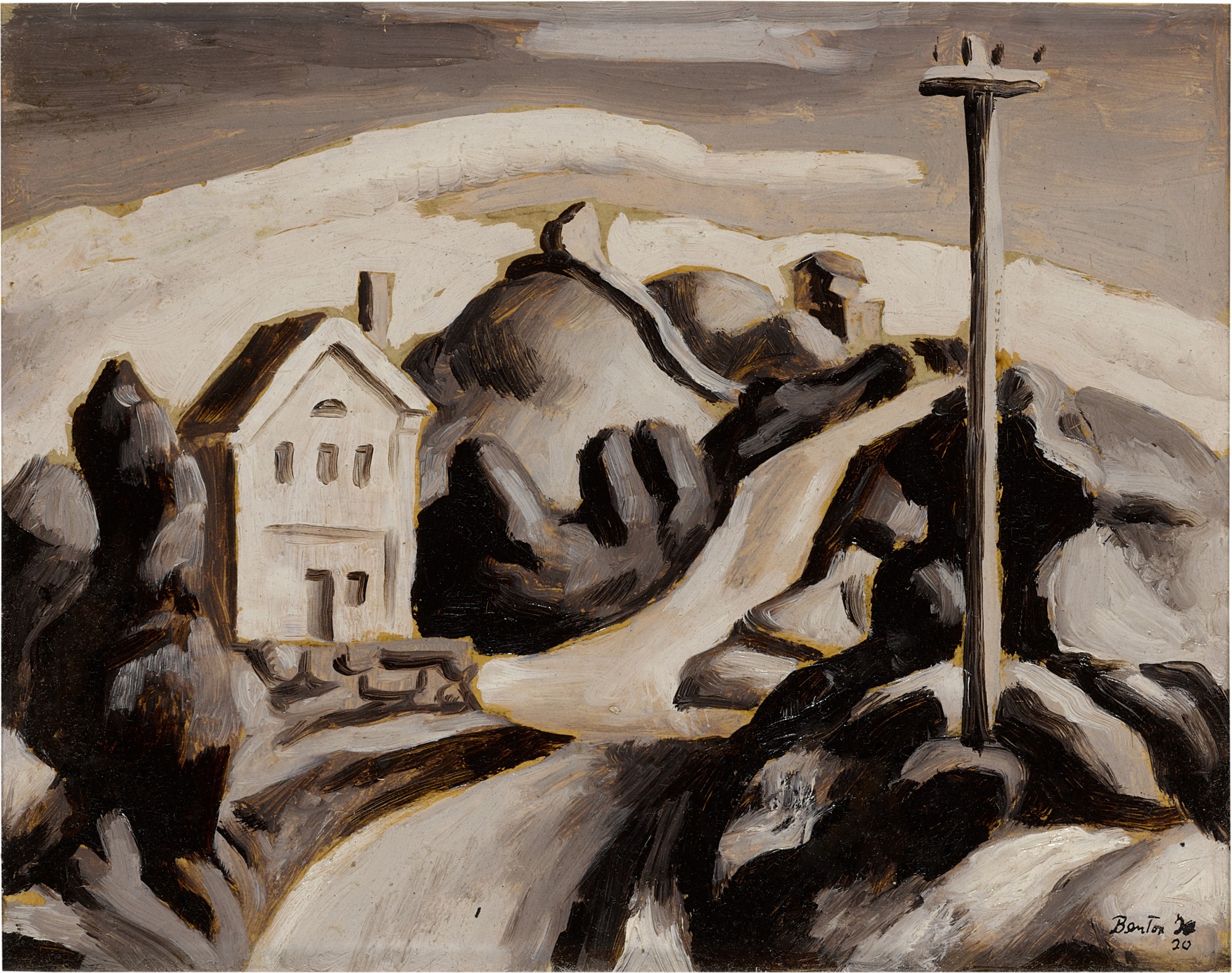 Thomas Hart Benton — Martha's Vineyard (Beetlebung Corner)