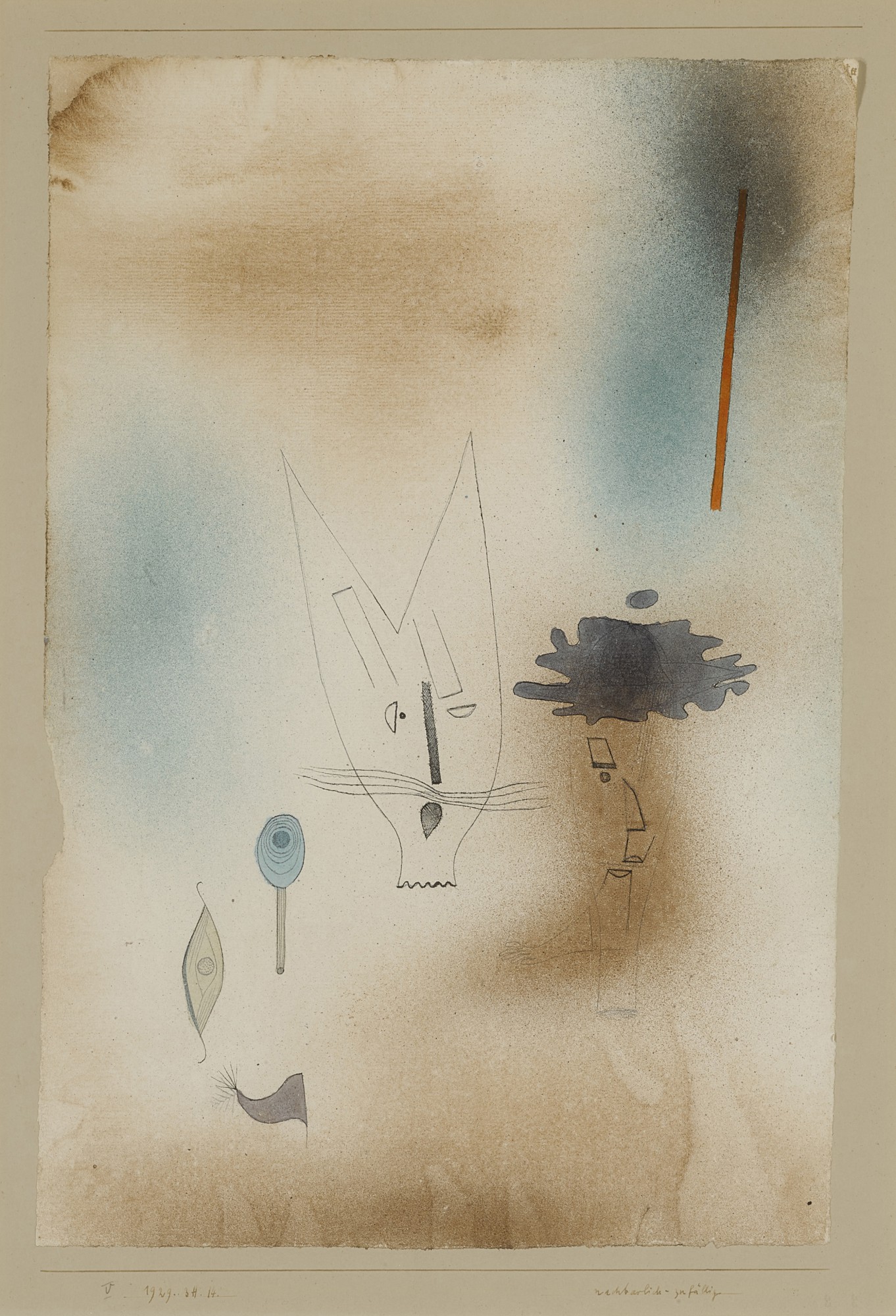 Paul Klee — Nachbarlich-Zufällig