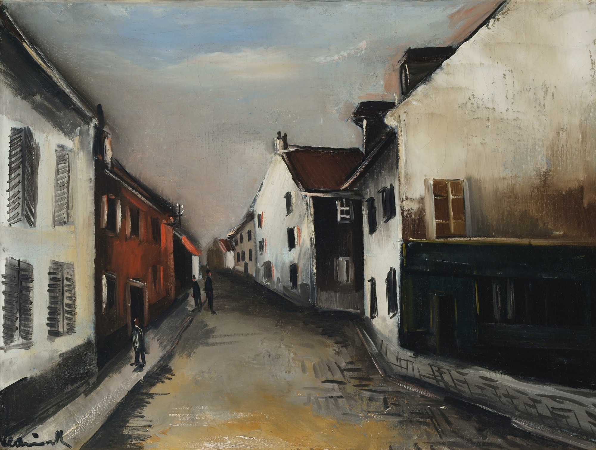 Maurice de Vlaminck — Scène de rue à Creil