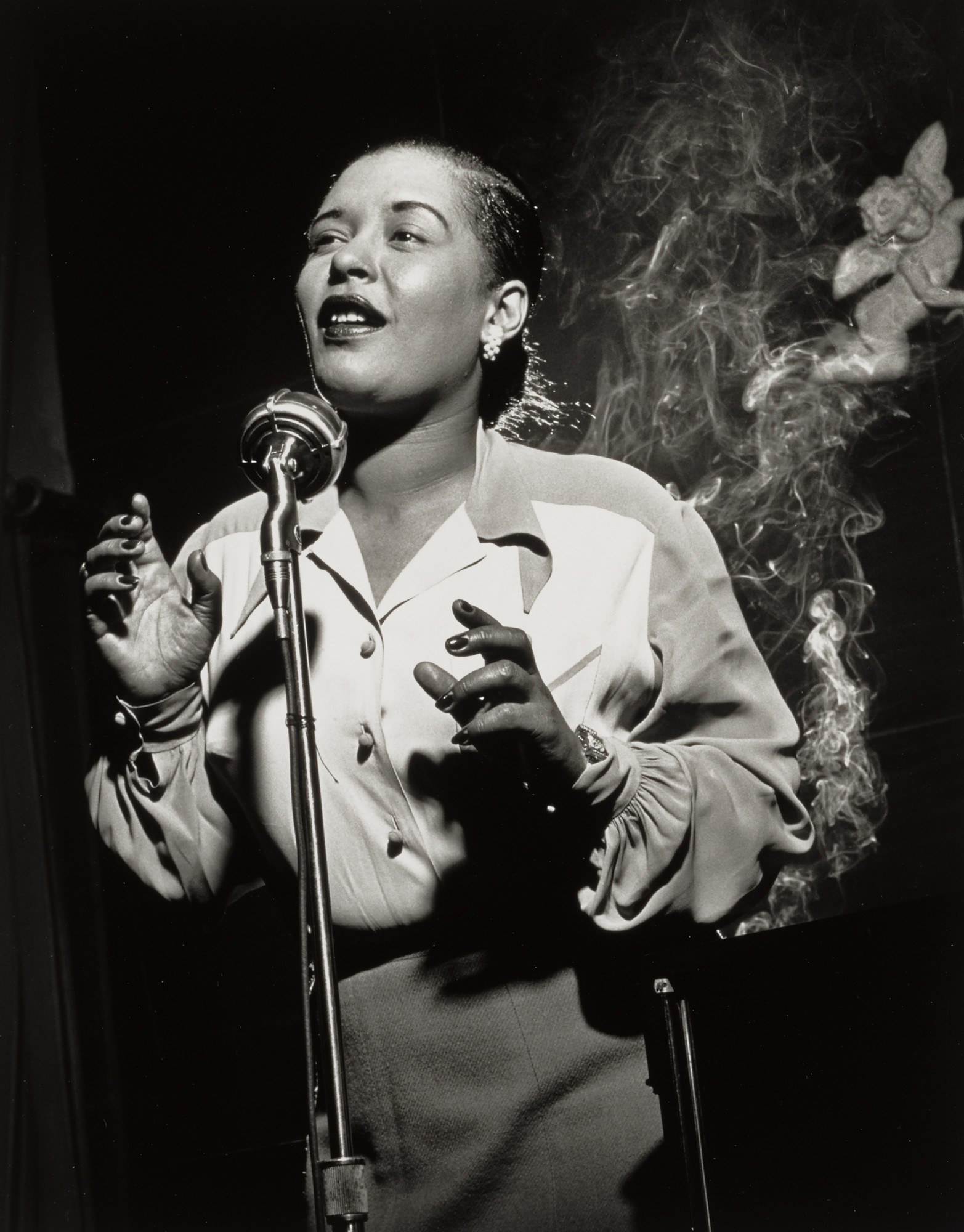 Herman Leonard — 'Billie Holiday, NYC'