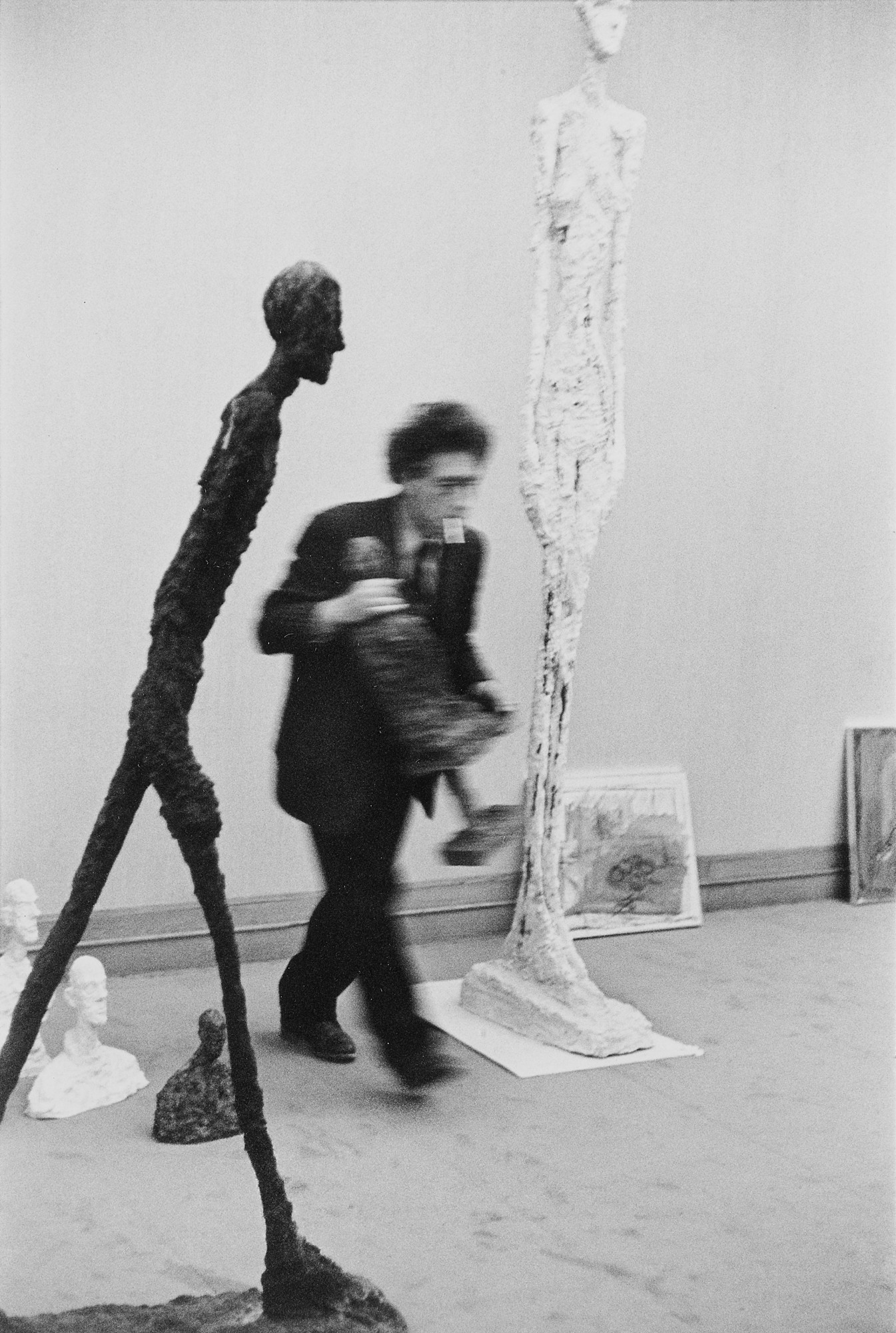 Henri Cartier-Bresson — Alberto Giacometti at Galerie Maeght