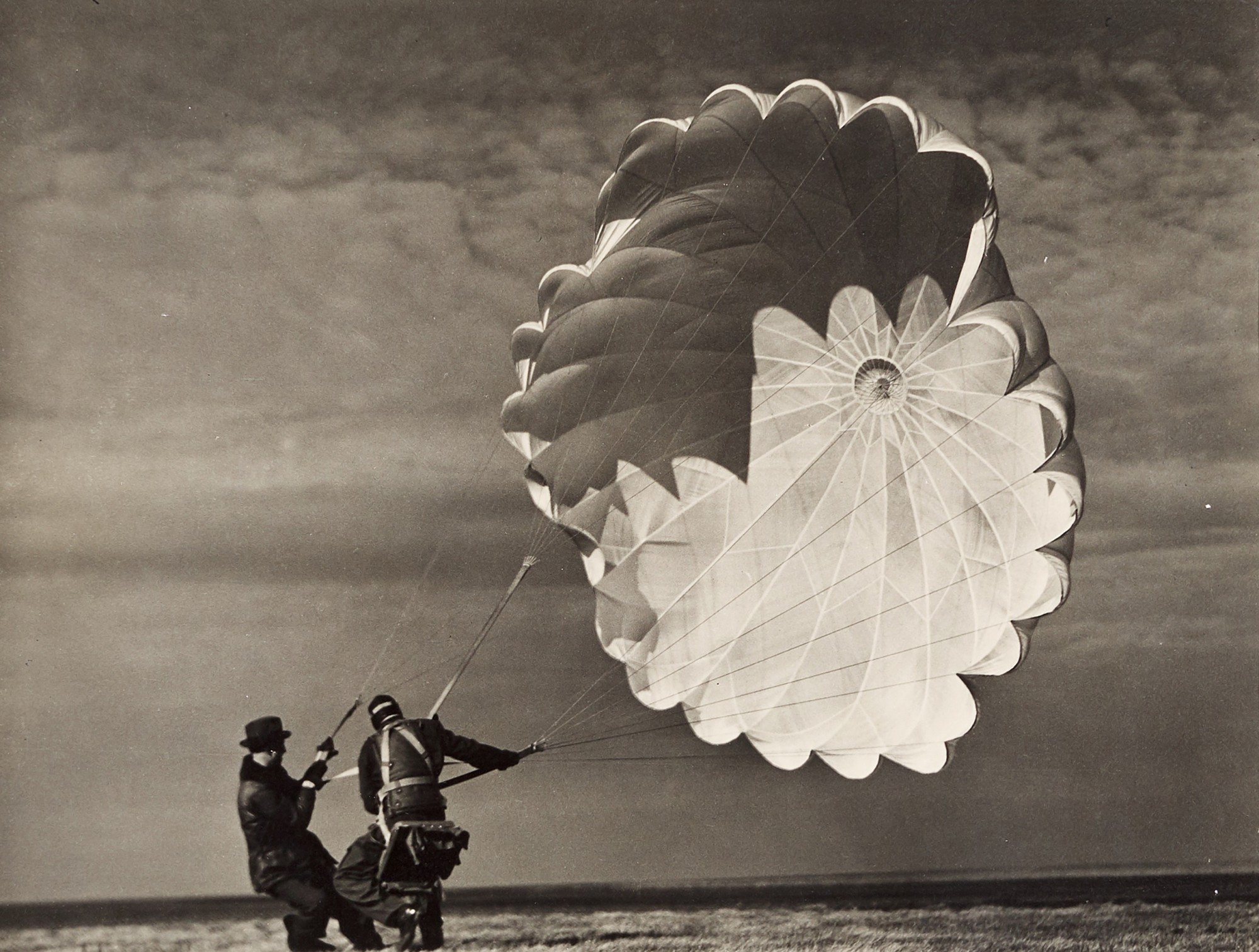Margaret Bourke-White — Parachute