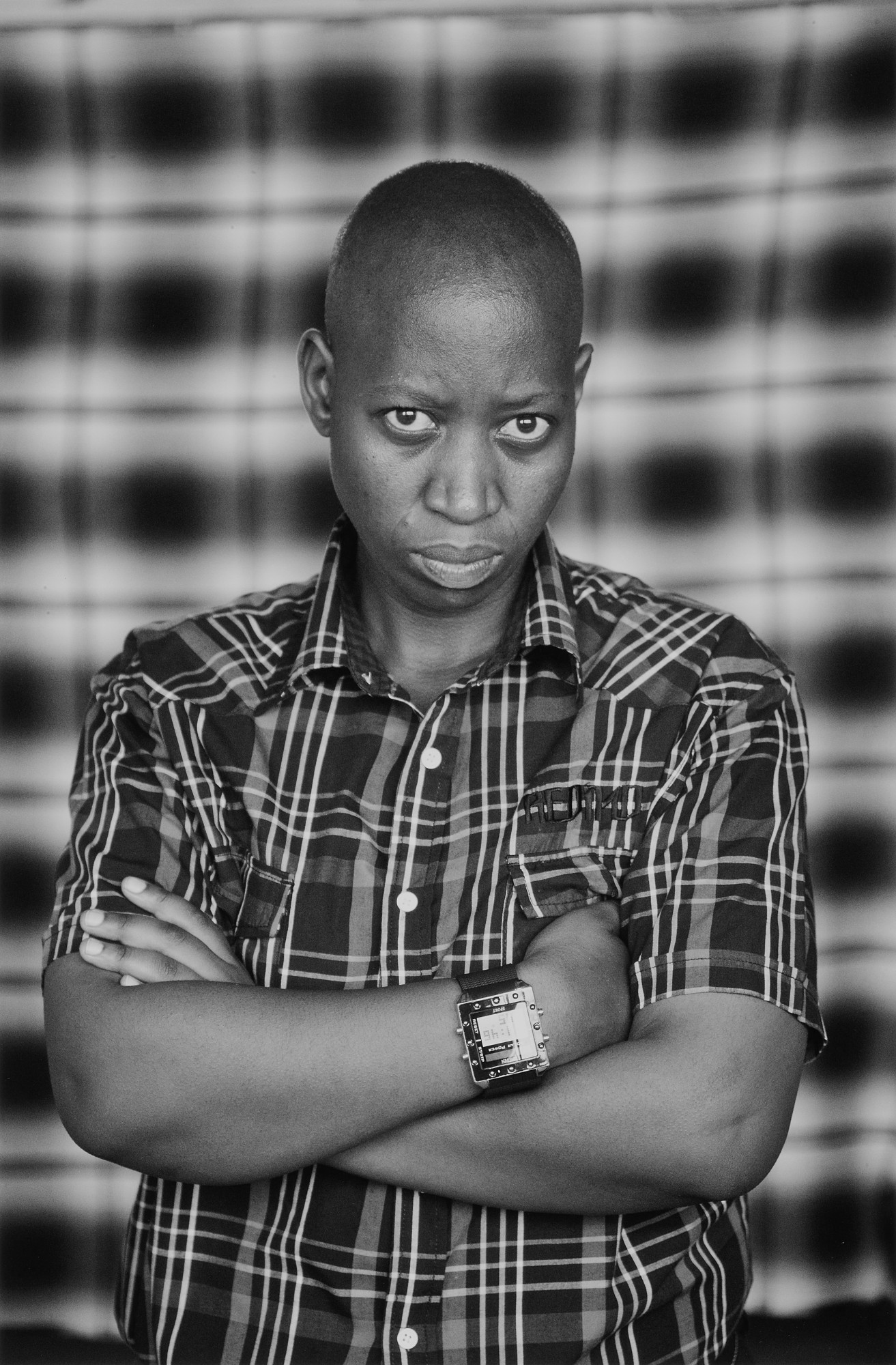 Zanele Muholi — Ntobza Mkhwanazi, BB Section, Umlazi township, Durban (from Faces and Phases)