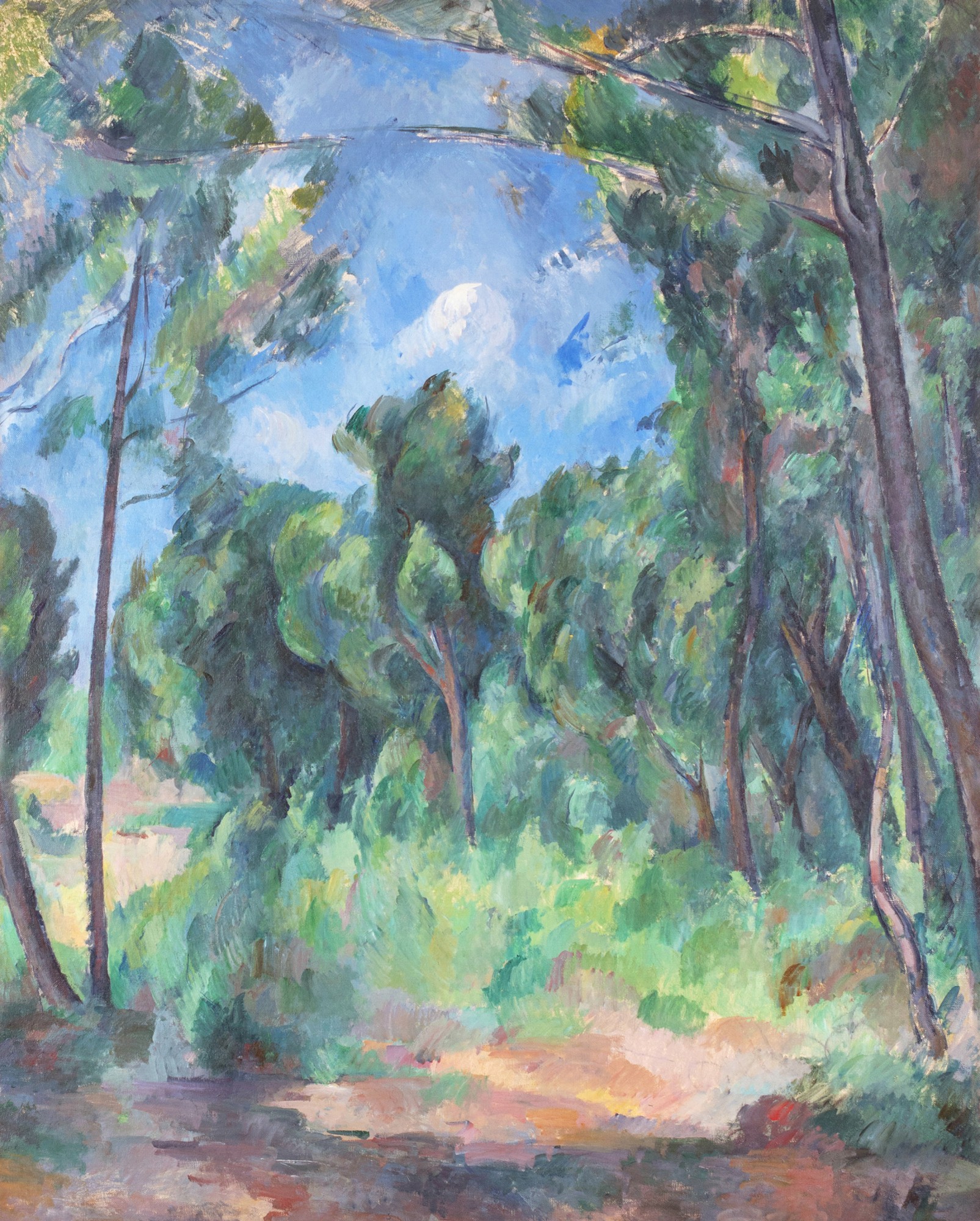 Paul Cézanne — Clairière (The Glade)