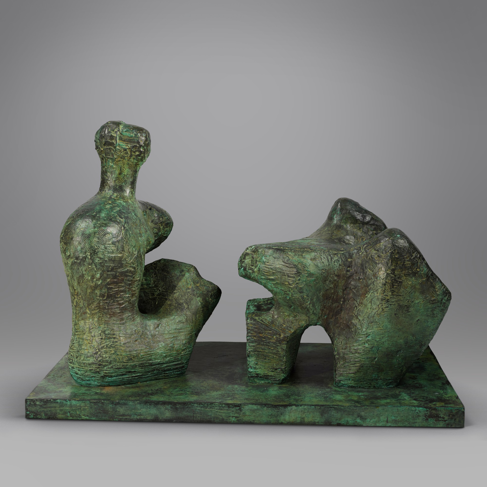 Unknown — Two-Piece Reclining Figure No. 4