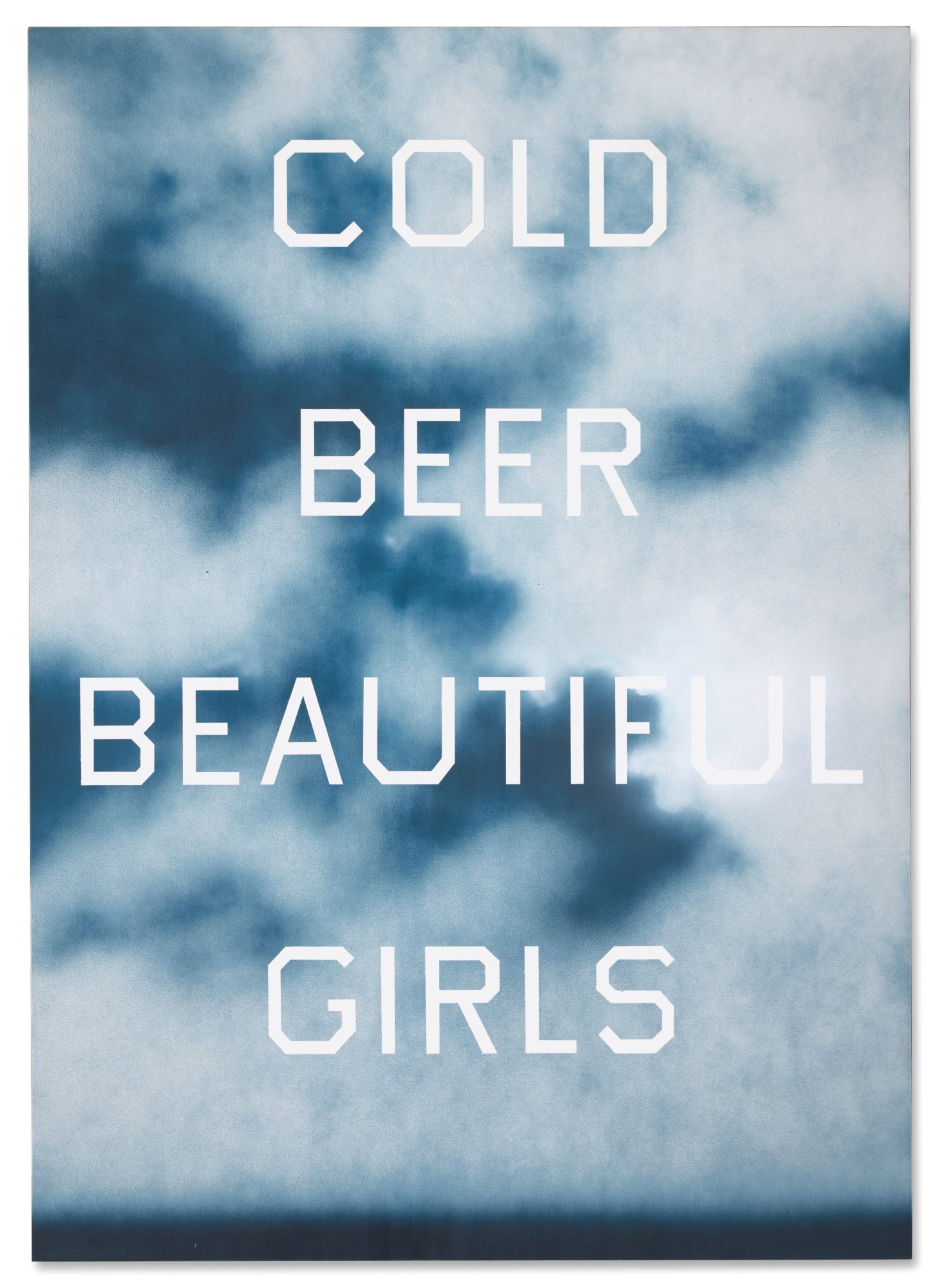 Ed Ruscha — Cold Beer Beautiful Girls