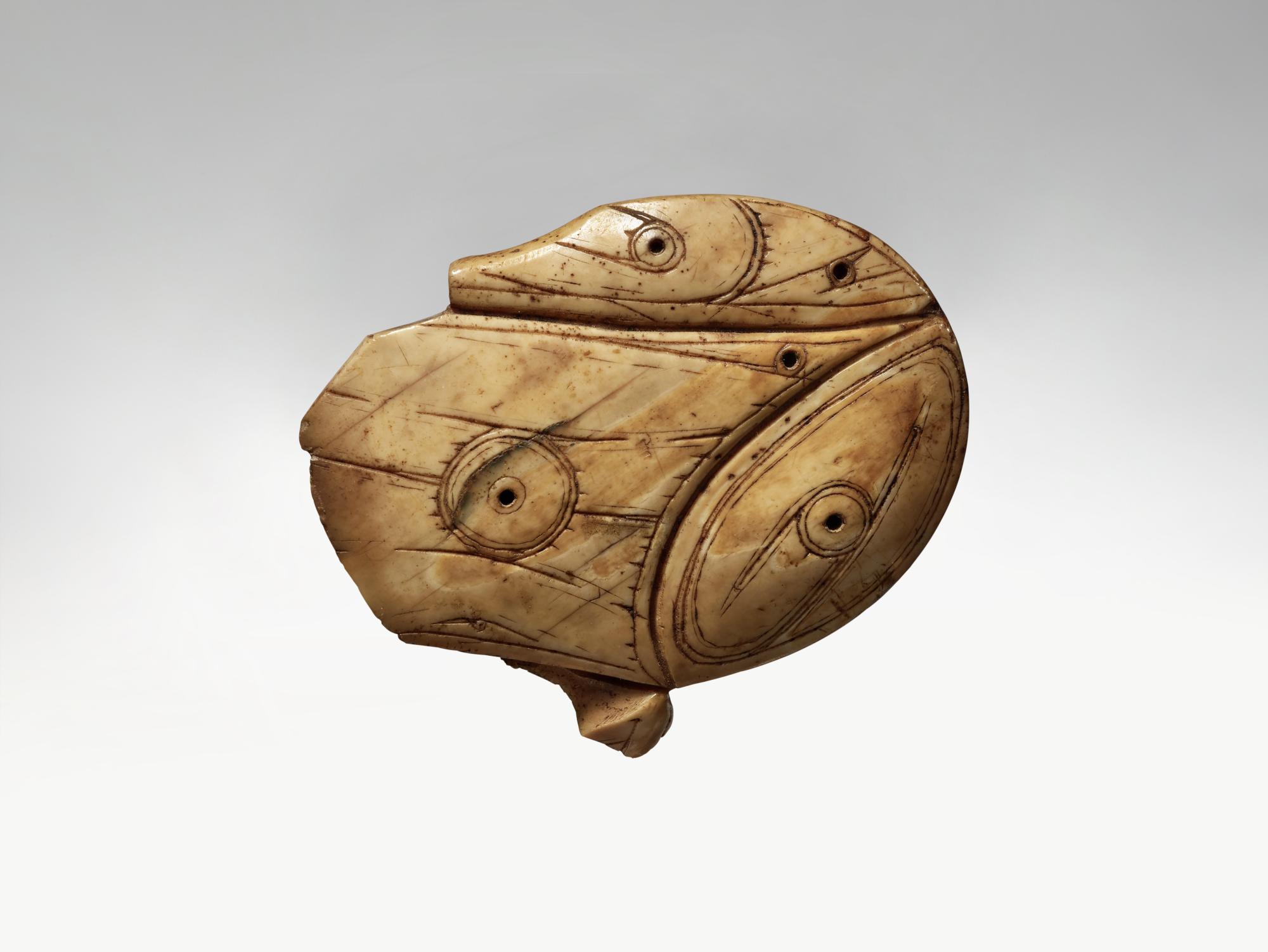 Winged Object Fragment, Old Bering Sea III, 400 - 800 AD — Winged Object Fragment, Old Bering Sea III, 400 - 800 AD