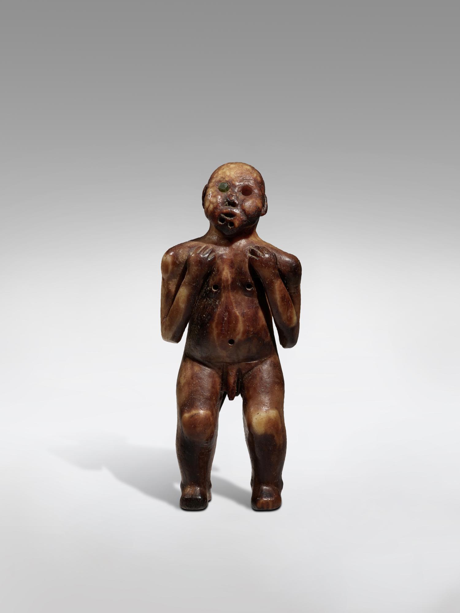 Anthropomorphic Figure, Punuk or Thule, circa 1000 - 1200 AD — Anthropomorphic Figure, Punuk or Thule, circa 1000 - 1200 AD