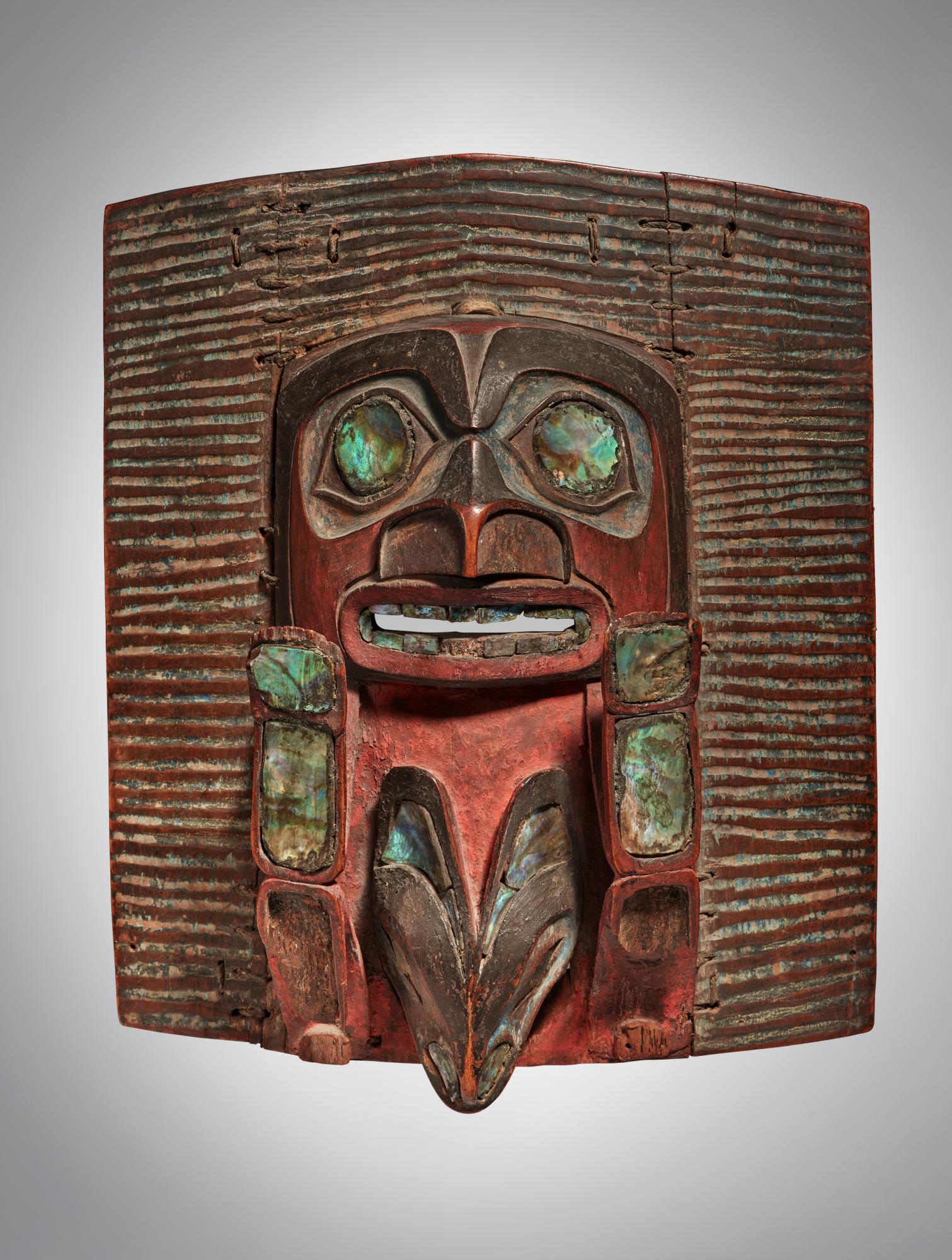Tsimshian Headdress Frontlet, circa 1780-1820 — Tsimshian Headdress Frontlet