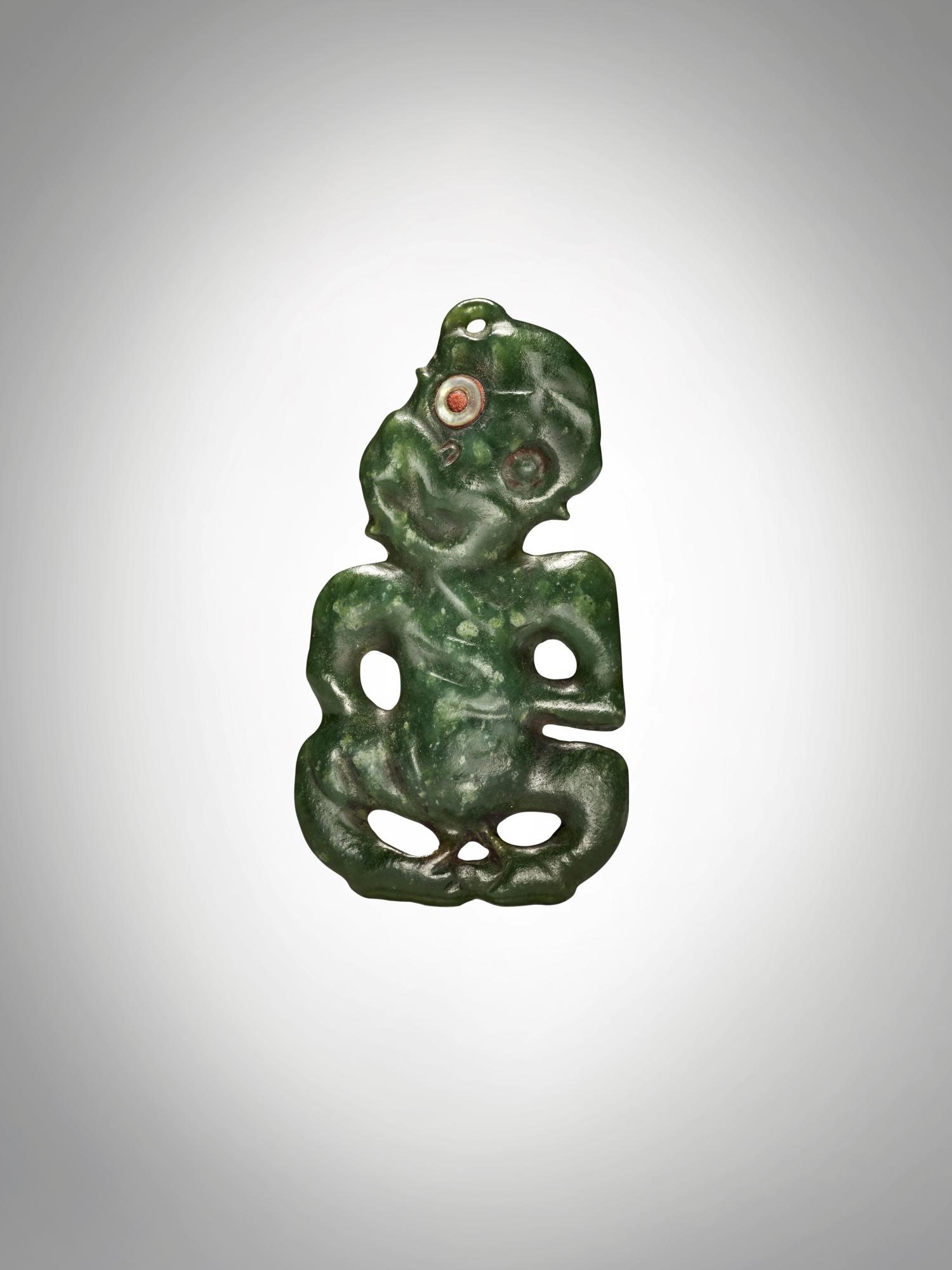 Maori Pendant, New Zealand, probably Bay of Plenty — Maori Pendant, New Zealand, probably Bay of Plenty