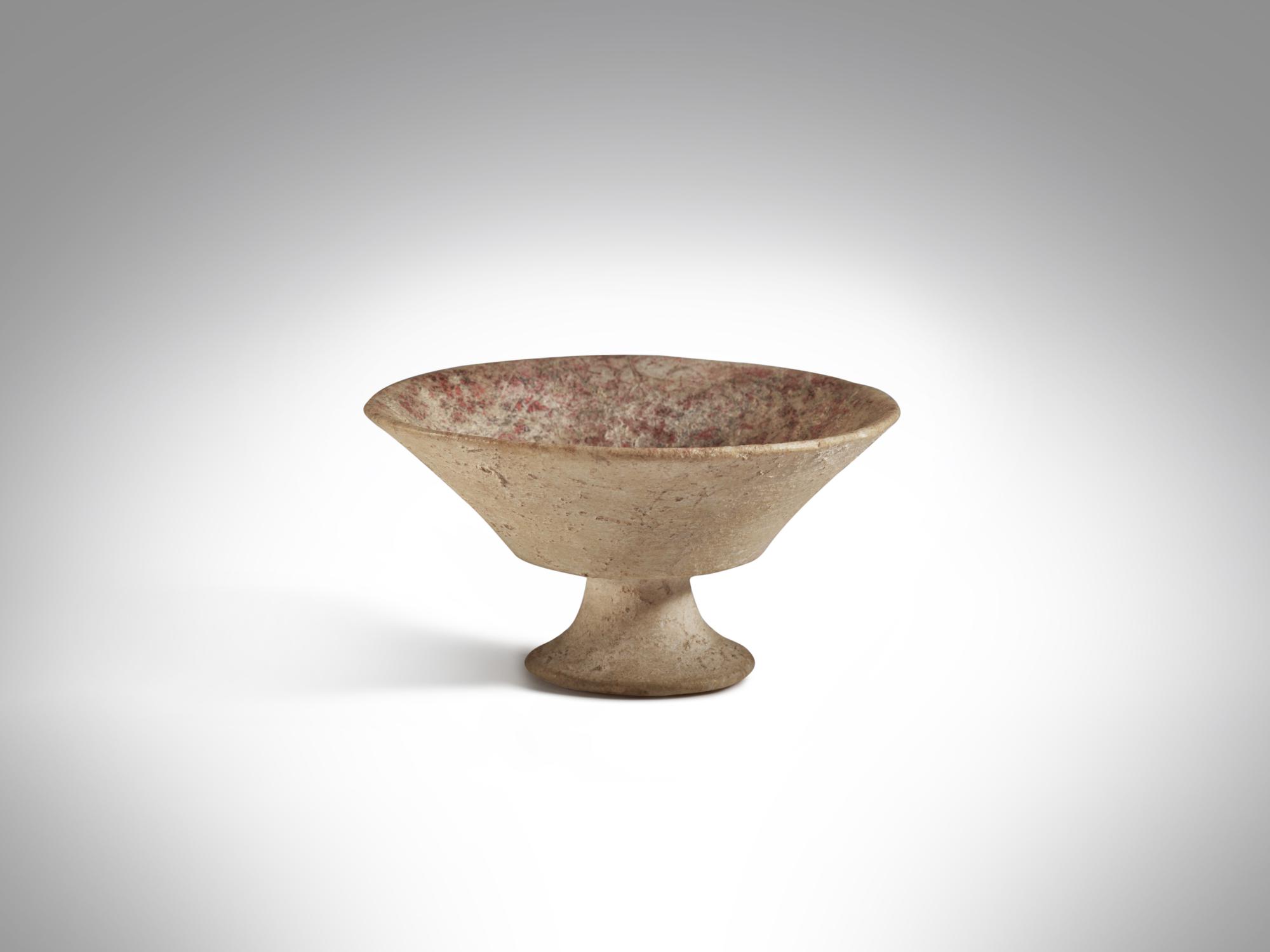 Cycladic Marble Cup, Early Bronze Age II, circa 2700 - 2200 BC — Cycladic Marble Cup, Early Bronze Age II, circa 2700 - 2200 BC